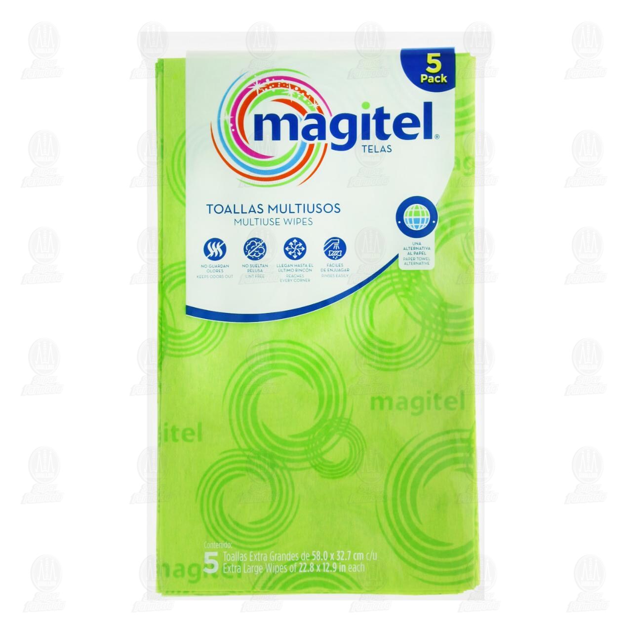 Tela Multiusos Magitel Extra Grande, 5 pzas. image number 0