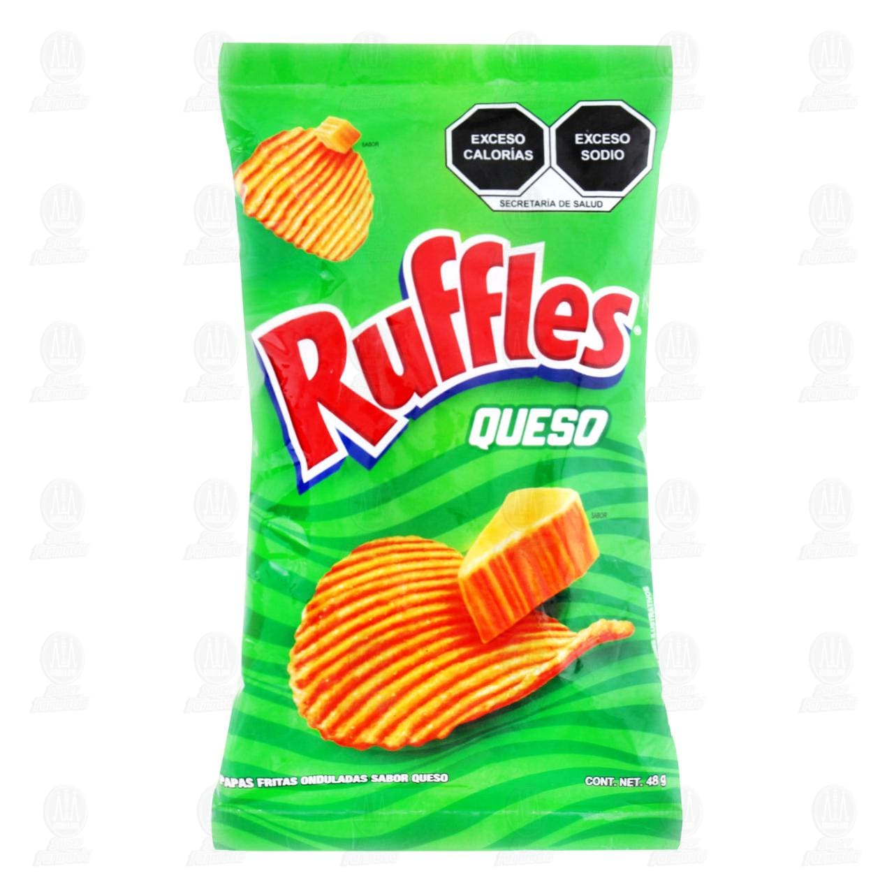 Imagen para Papas Ruffles Queso, 48 gr.