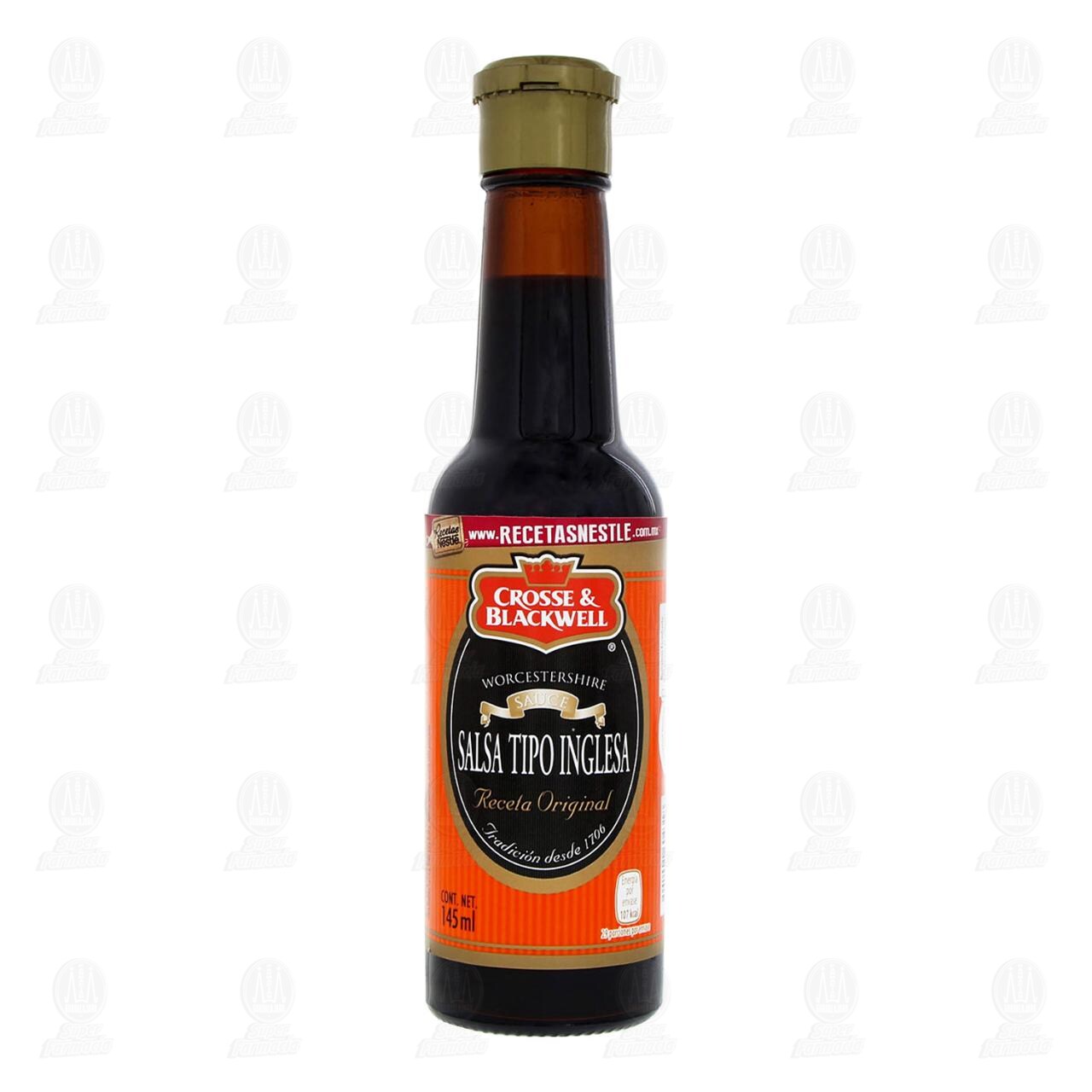 Salsa Inglesa Crosse & Blackwell, 145 ml. image number 1