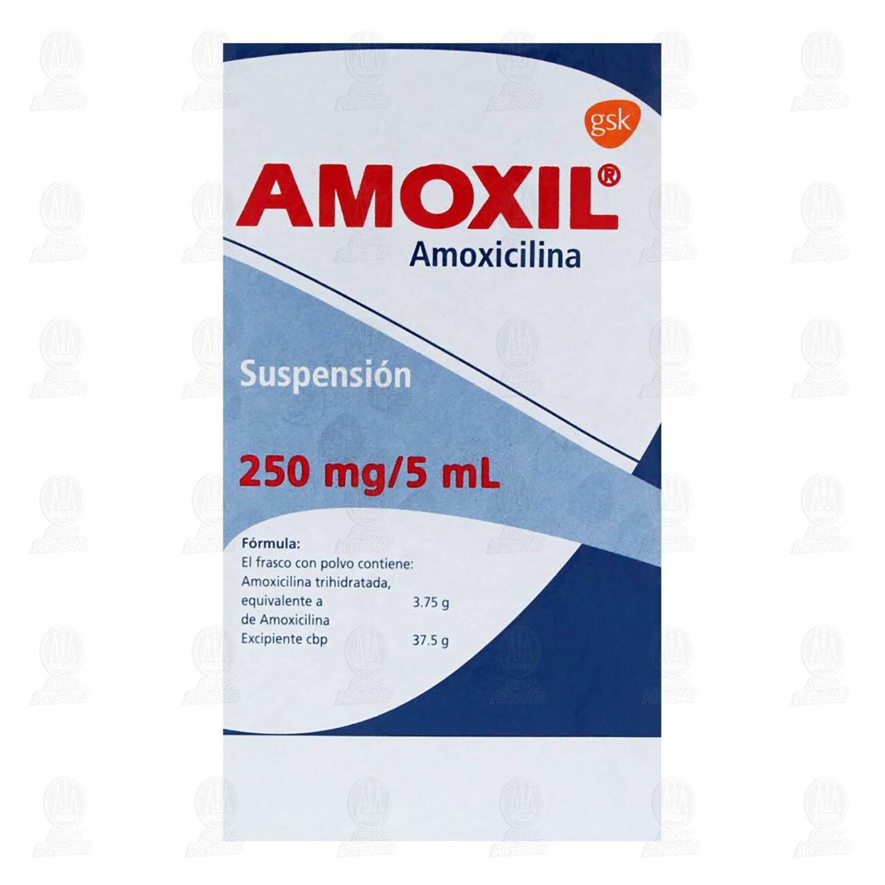 Amoxil 250 mg / 5 ml Suspensi&oacute;n, 75 ml. image number 2