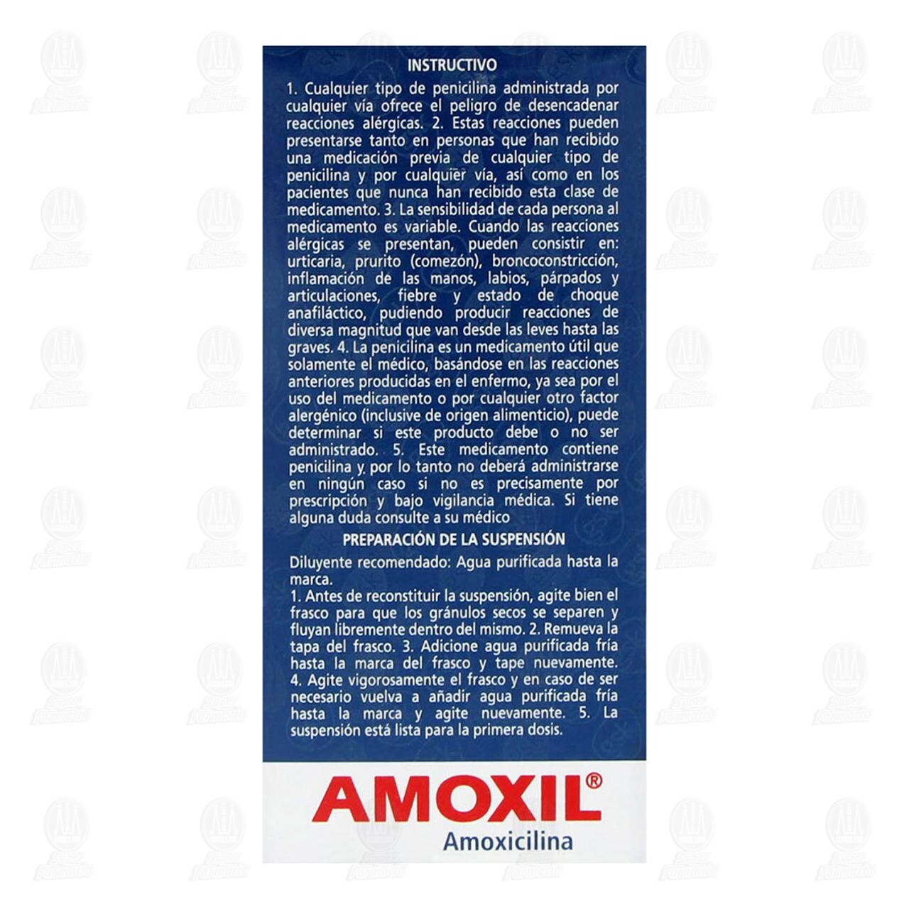 Amoxil Suspensi&oacute;n 500mg/5ml, 75 ml. image number 3