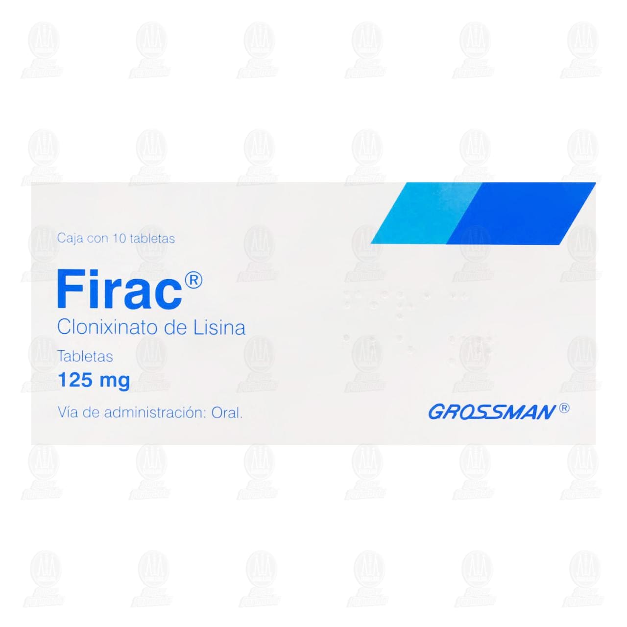 Firac 125 mg, 10 Tabletas. image number 1