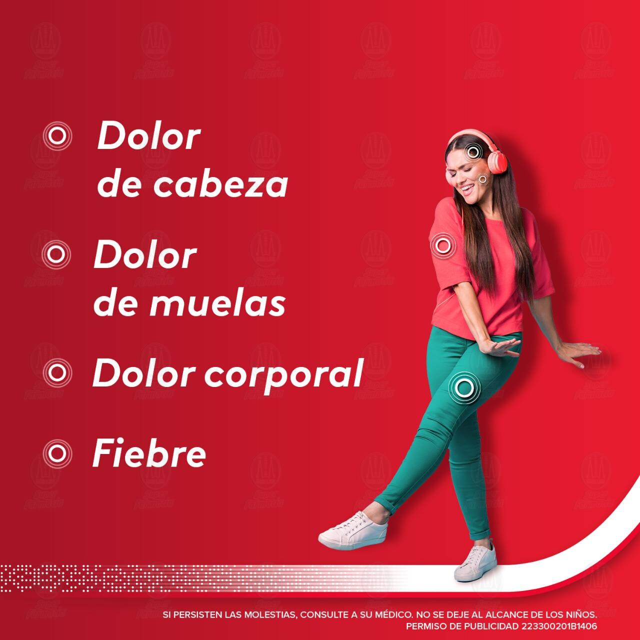 Cafiaspirina Alivio de Dolores de Cabeza Severos y Muelas 500mg/30mg, 100 Tabletas. image number 3