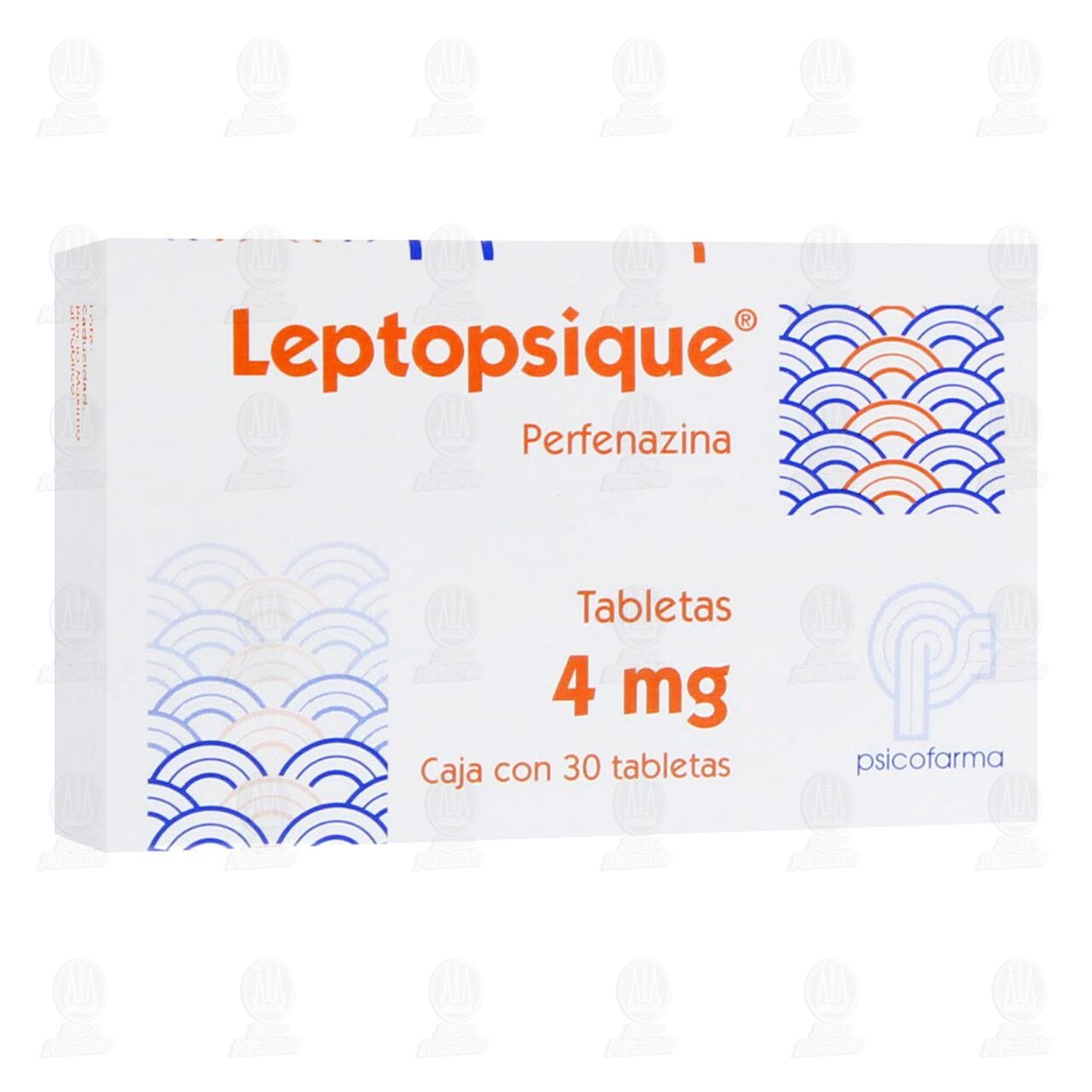 Leptopsique 4 mg, 30 Tabletas. image number 0