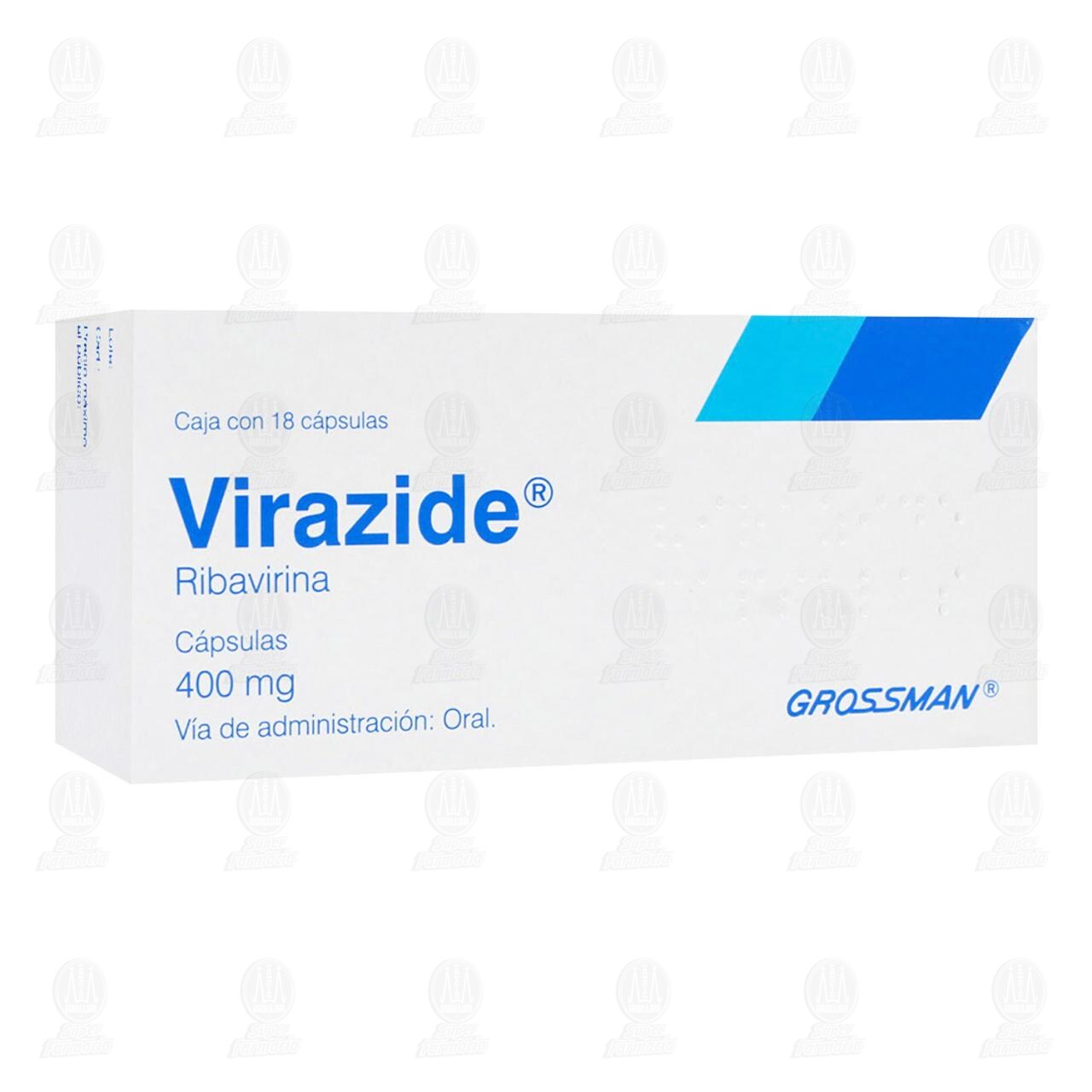 Virazide 400 mg, 18 Cápsulas.