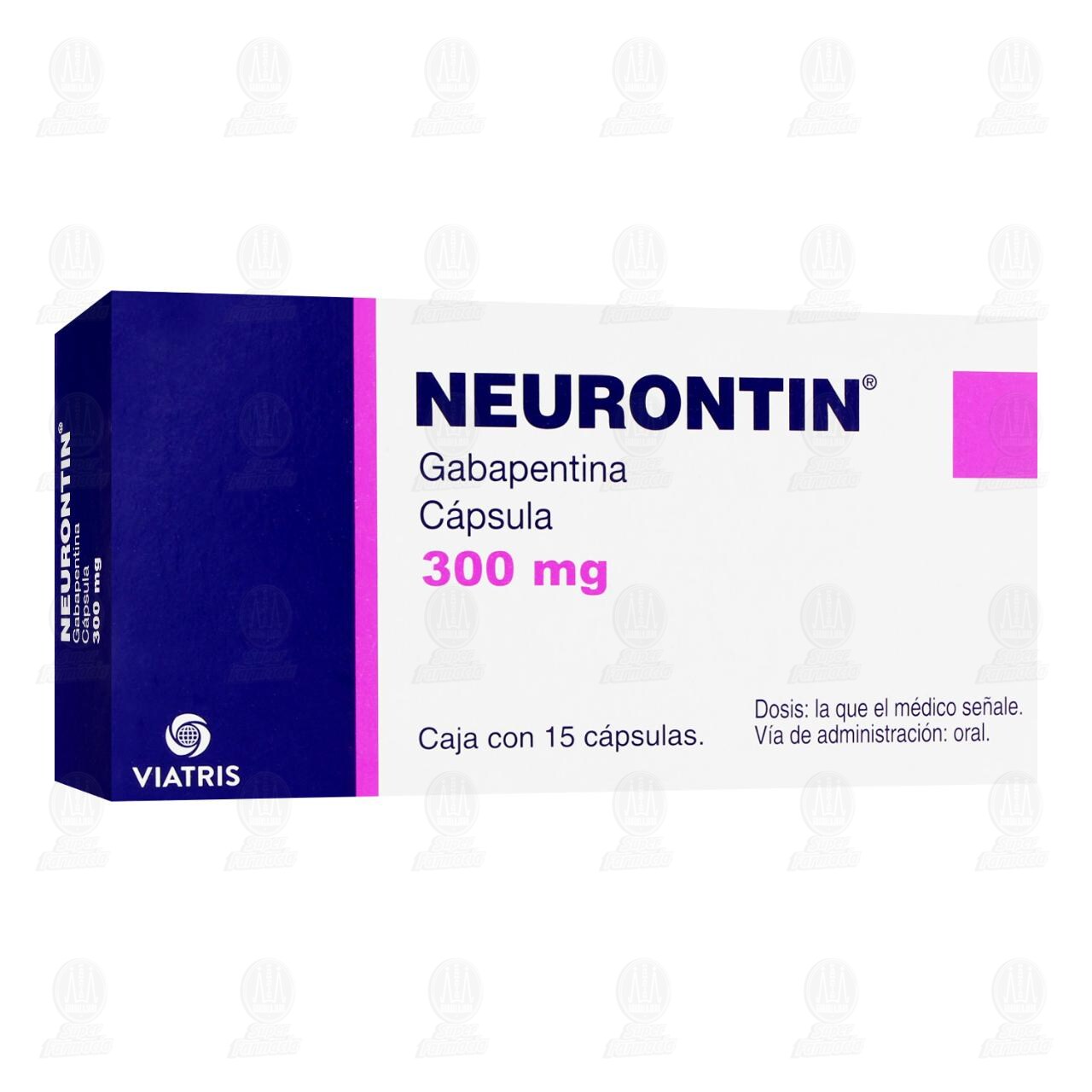Neurontin 300 mg, 15 C&aacute;psulas. image number 0