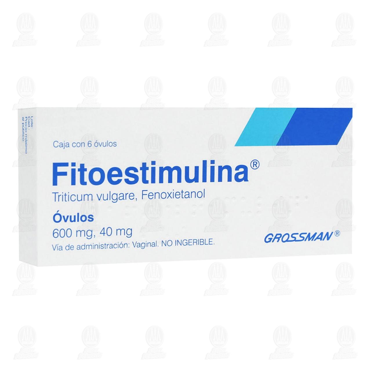 Fitoestimulina 600mg/40mg, 6 &Oacute;vulos. image number 0