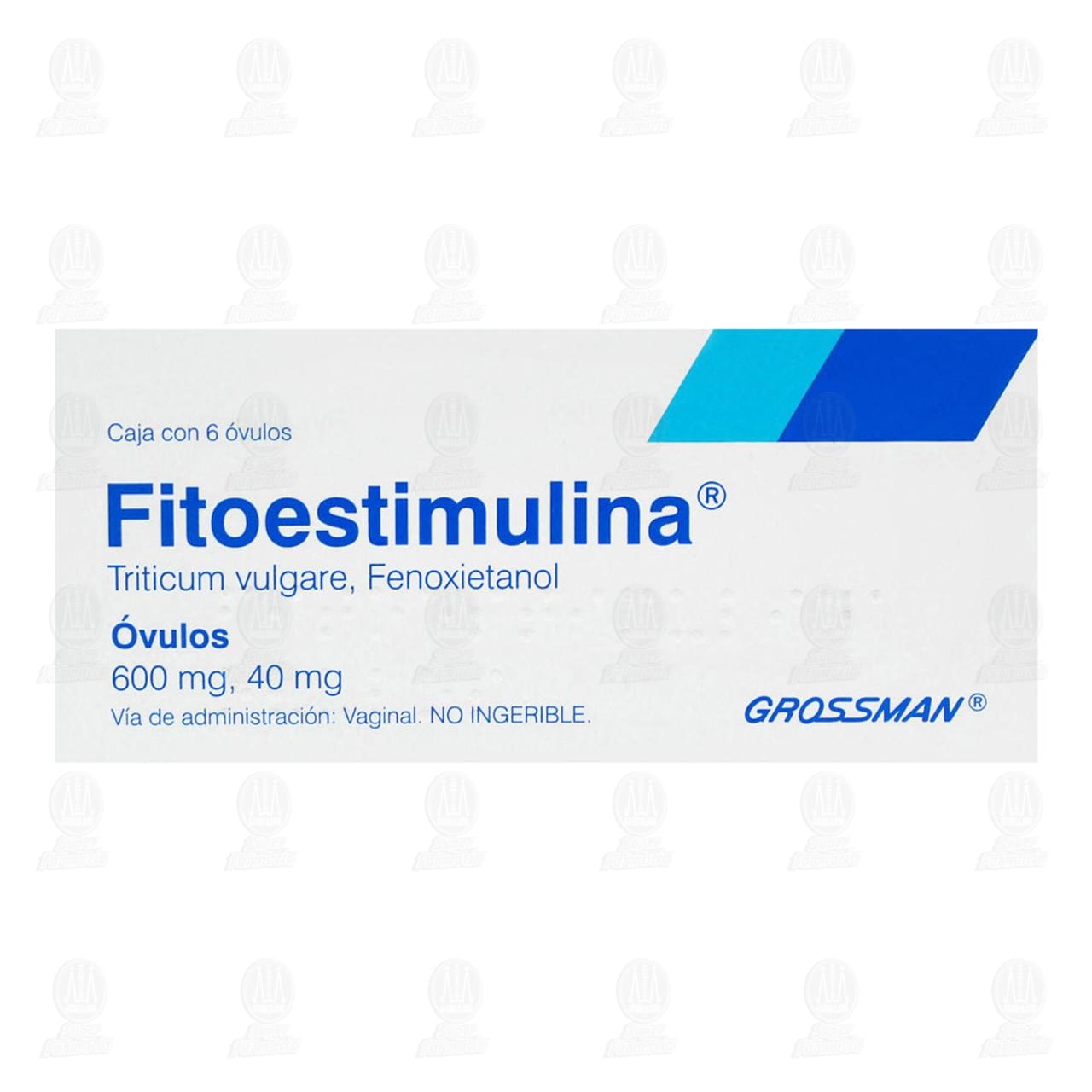 Fitoestimulina 600mg/40mg, 6 &Oacute;vulos. image number 1