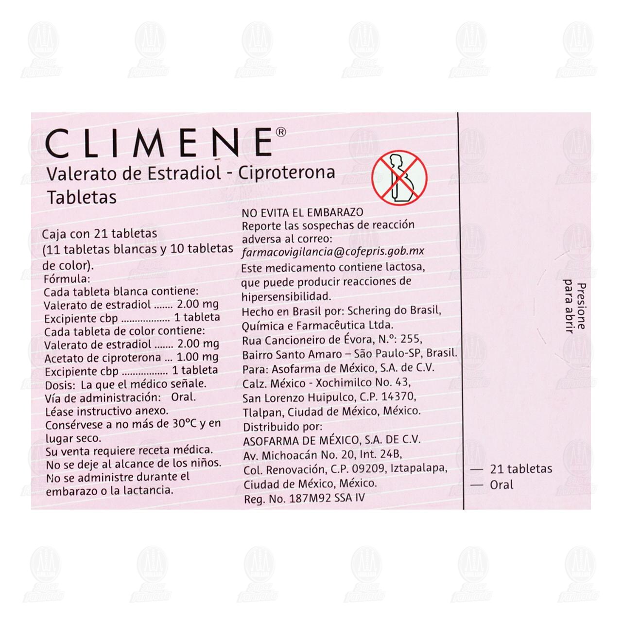 Climene, 21 Tabletas. image number 2