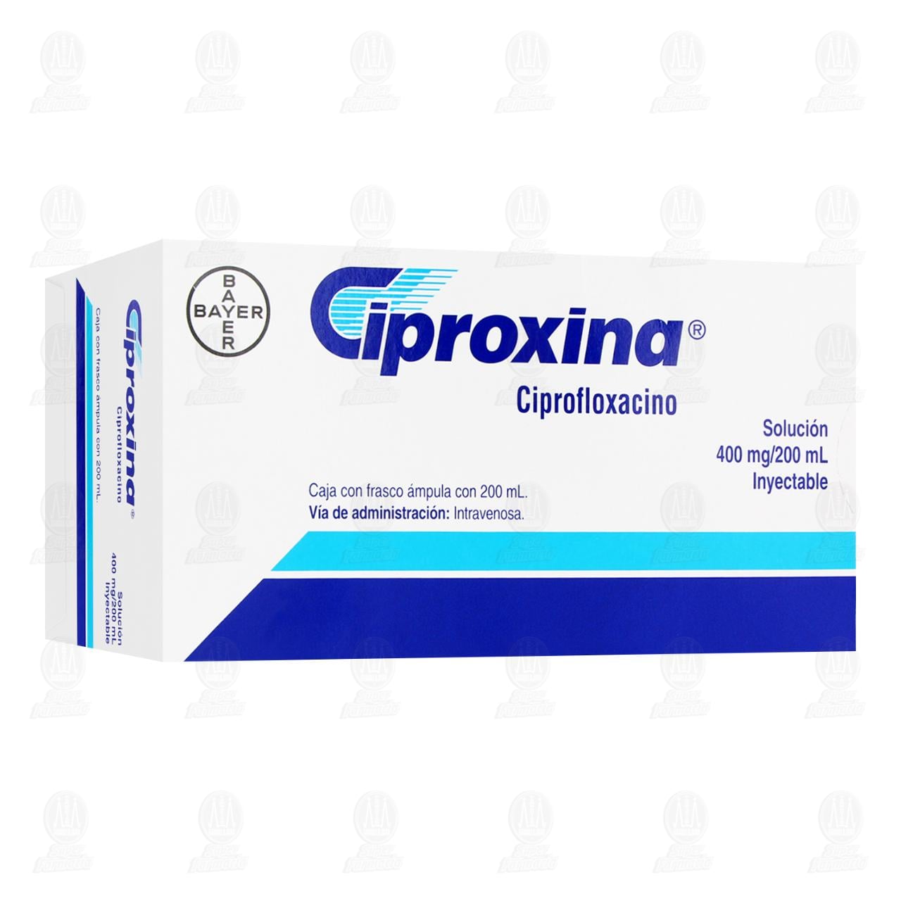 Ciproxina Soluci&oacute;n Inyectable, 400mg/200ml. image number 0