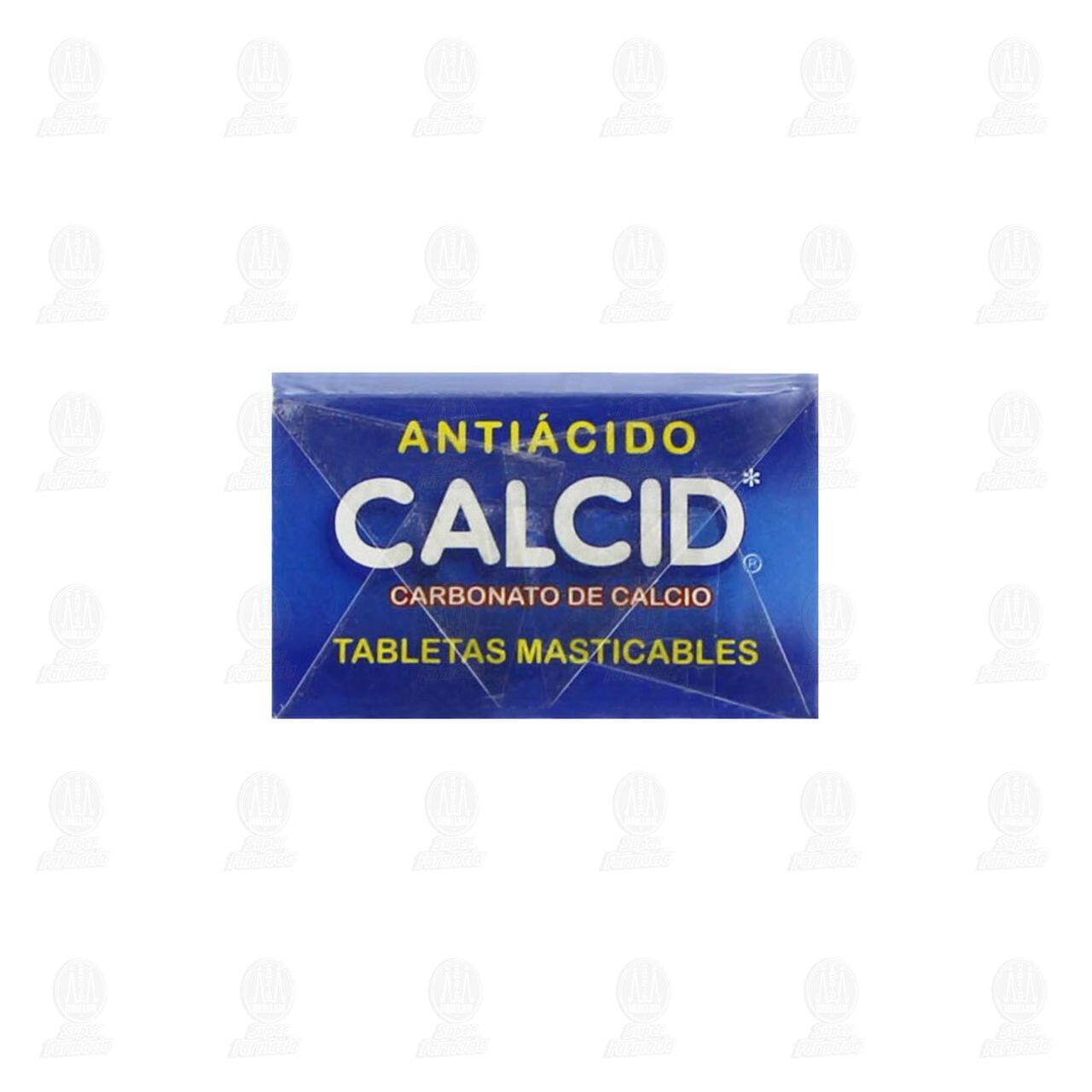 Anti&aacute;cido Calcid Menta, 12 Rollos de 12 Tabletas Masticables. image number 1