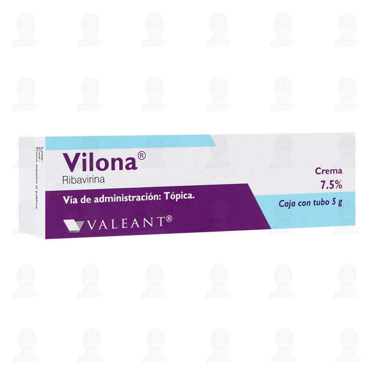 Vilona 7.5% Crema, 5 gr.
