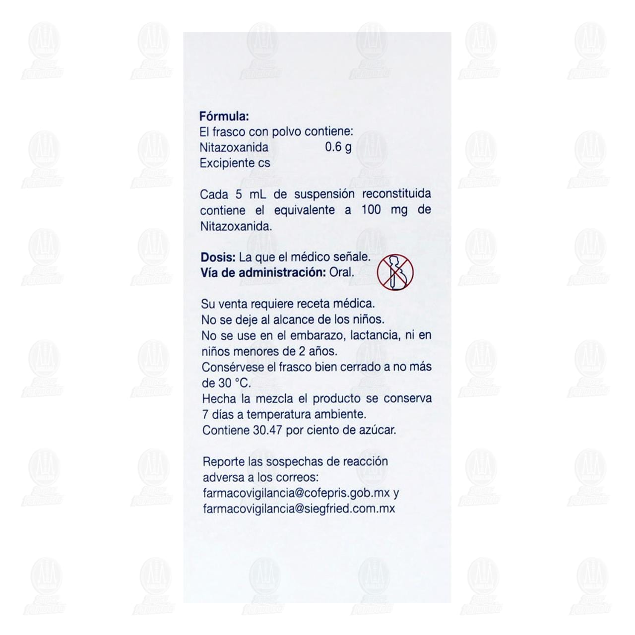 Daxon Suspensi&oacute;n 100mg/5ml, 30 ml. image number 2