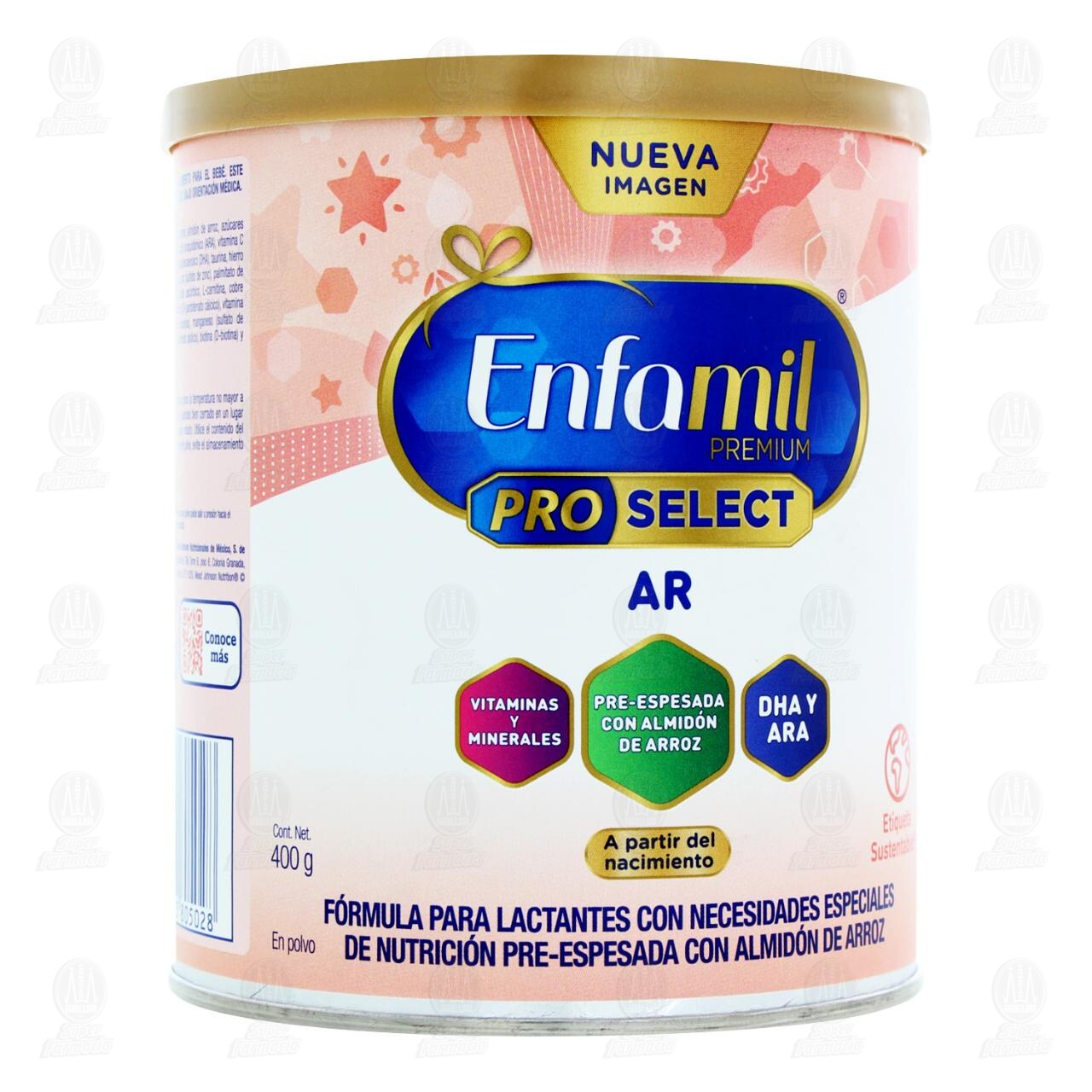 Enfamil Premium Pro Select AR Fórmula Infantil a Partir del Nacimiento, 400 gr.
