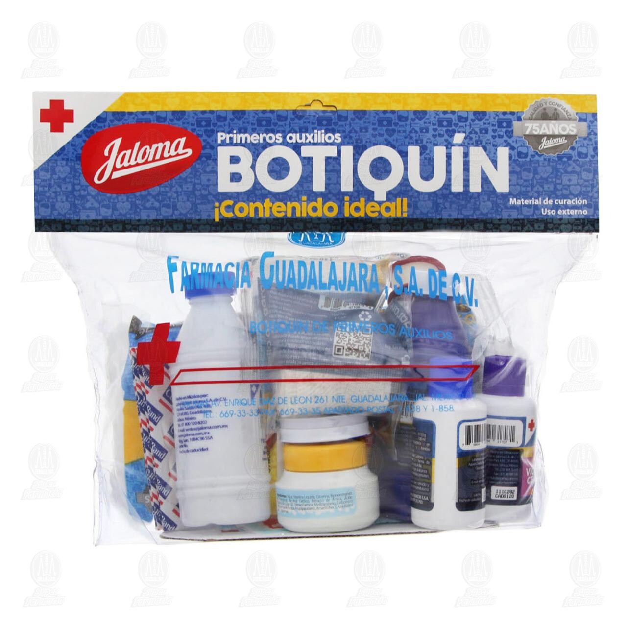 Botiquín Jaloma Primeros Auxilios, 1 pz.