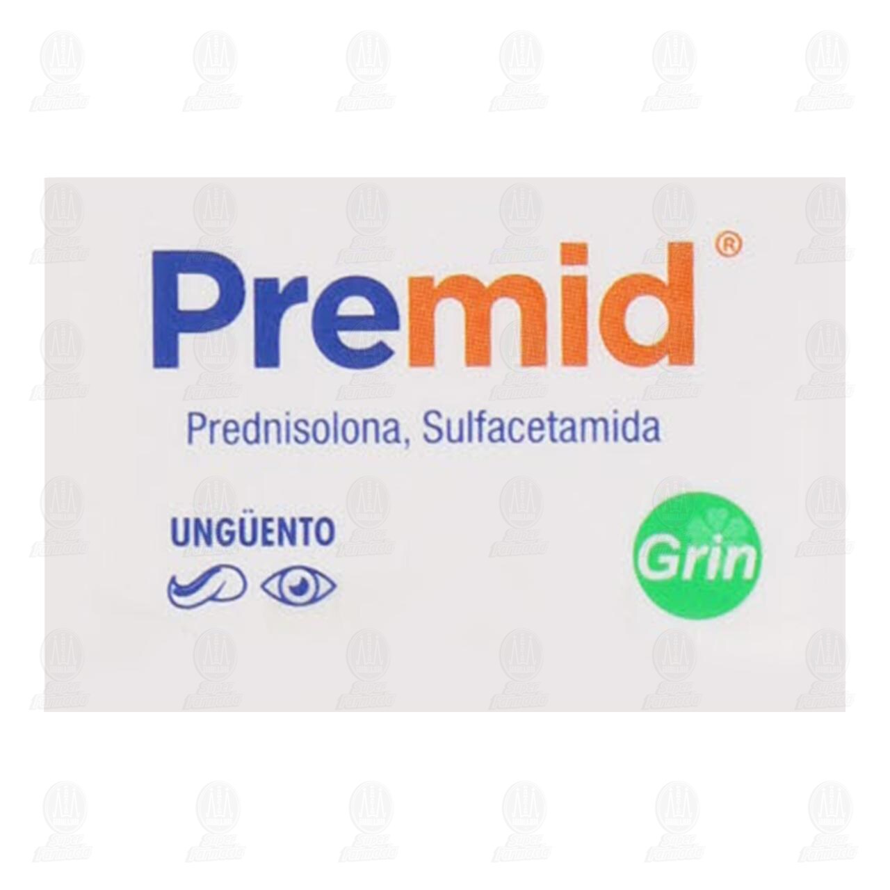Premid 5.0mg/100mg/gr, 3 gr Ungüento Oftálmico. de PREMID | Farmacias ...