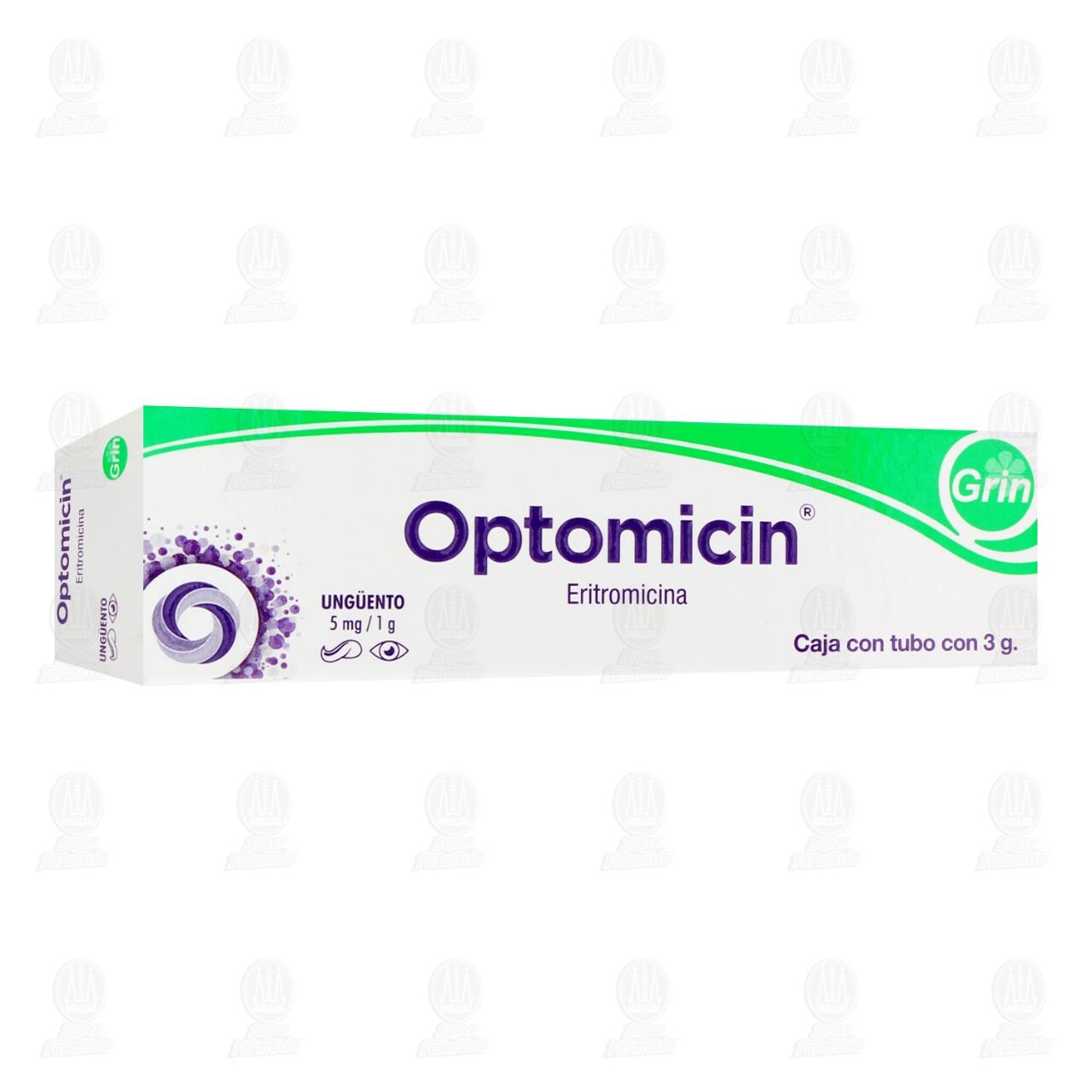Optomicin  5mg/1gr Ung&uuml;ento Oft&aacute;lmico, 3 gr. image number 0