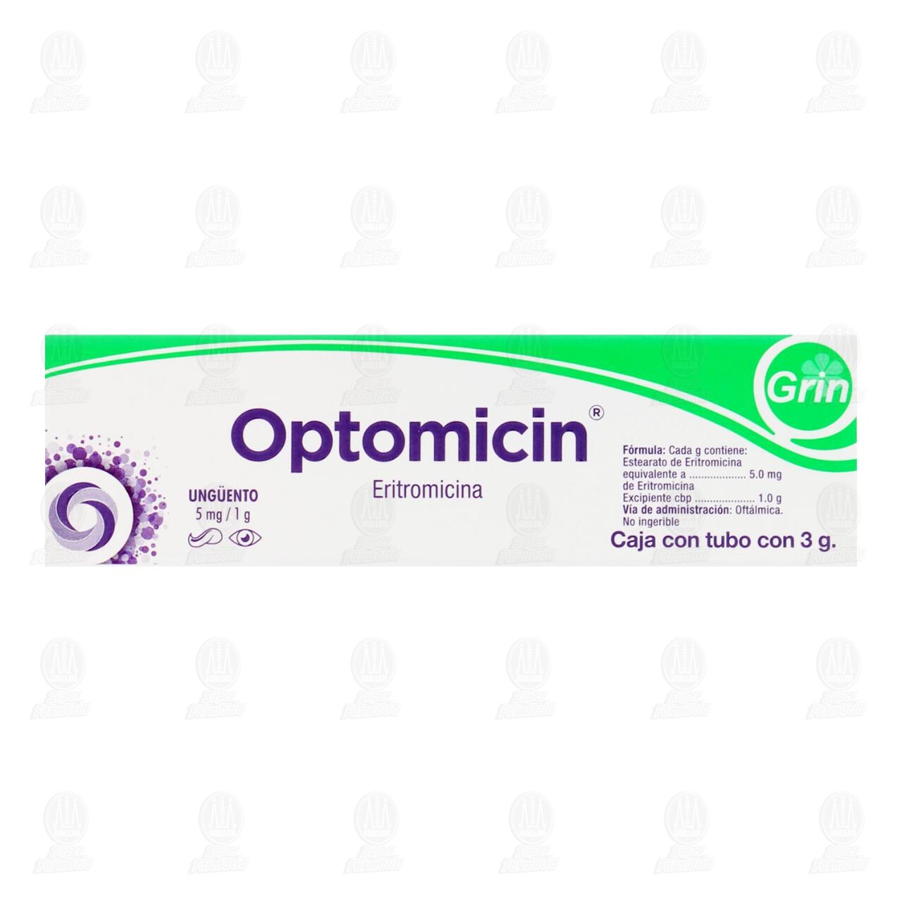 Optomicin  5mg/1gr Ung&uuml;ento Oft&aacute;lmico, 3 gr. image number 2