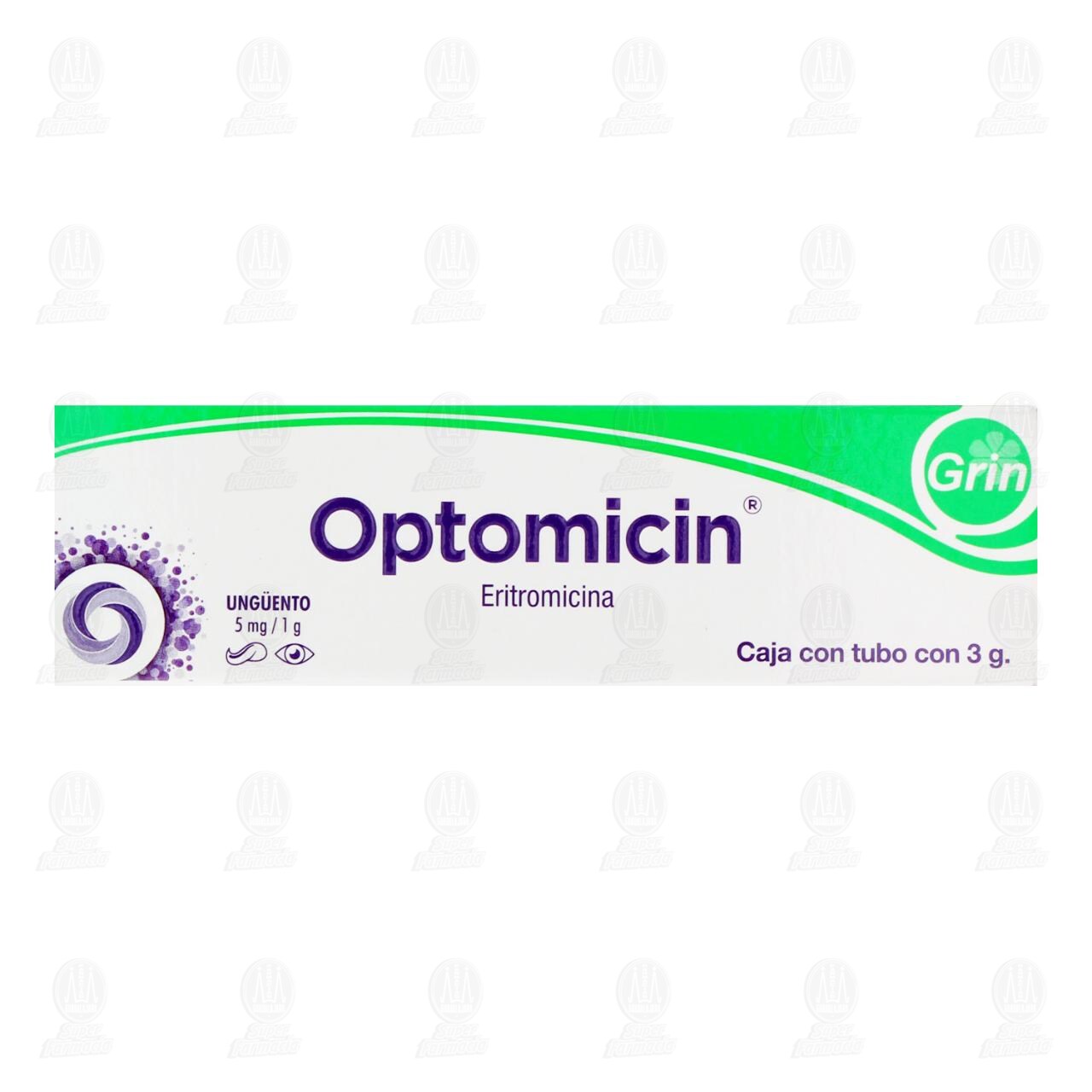 Optomicin  5mg/1gr Ung&uuml;ento Oft&aacute;lmico, 3 gr. image number 1