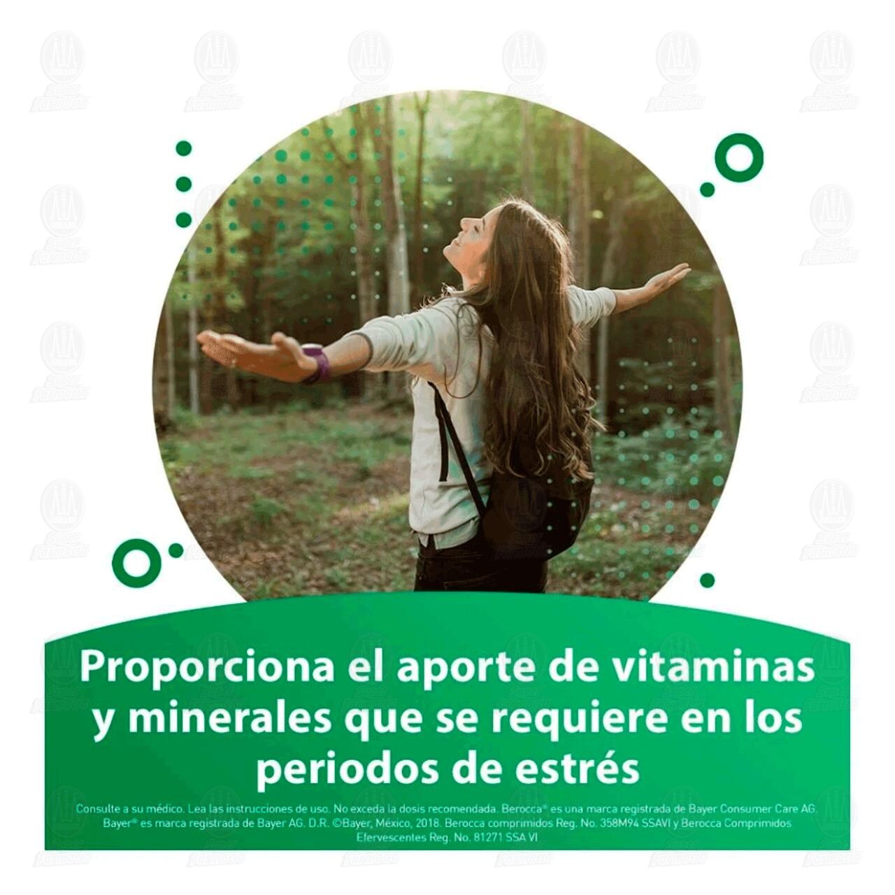 Berocca, 10 Tabletas Efervescentes. image number 4