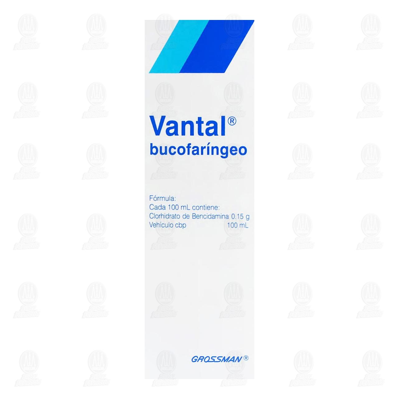 Vantal Bucofar&iacute;ngeo 0.15gr/100ml Soluci&oacute;n, 40 ml. image number 2