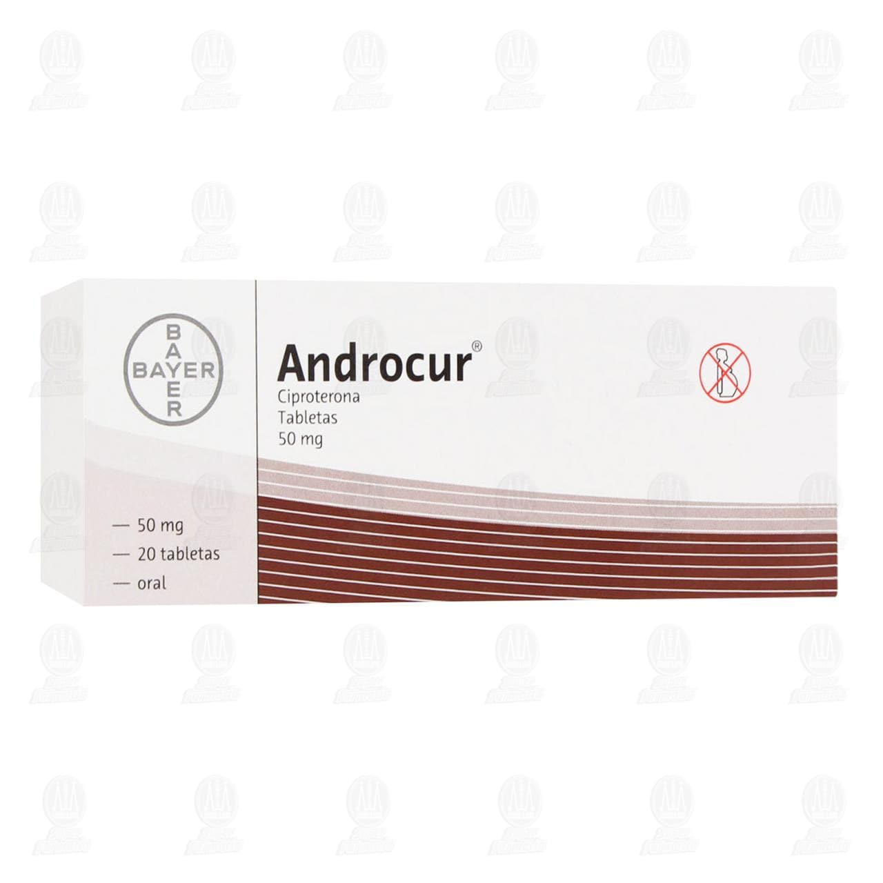 Androcur 50 mg, 20 Tabletas.