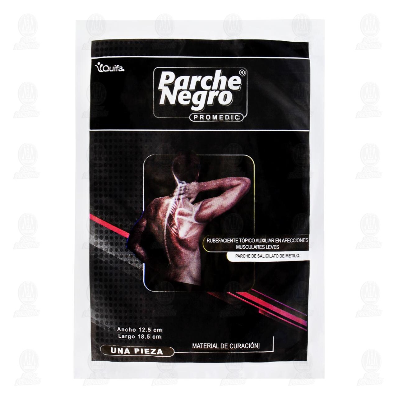 Parche Negro Promedic, 1 pz. image number 0