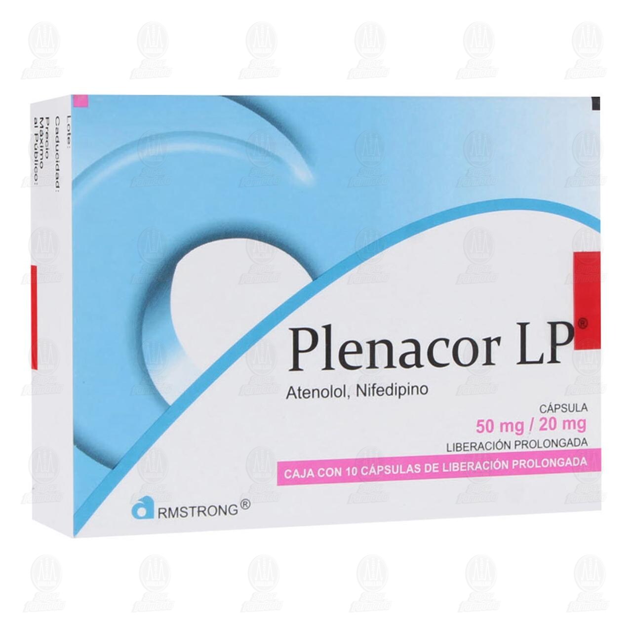 Plenacor LP 50mg/20mg, 10 C&aacute;psulas. image number 0