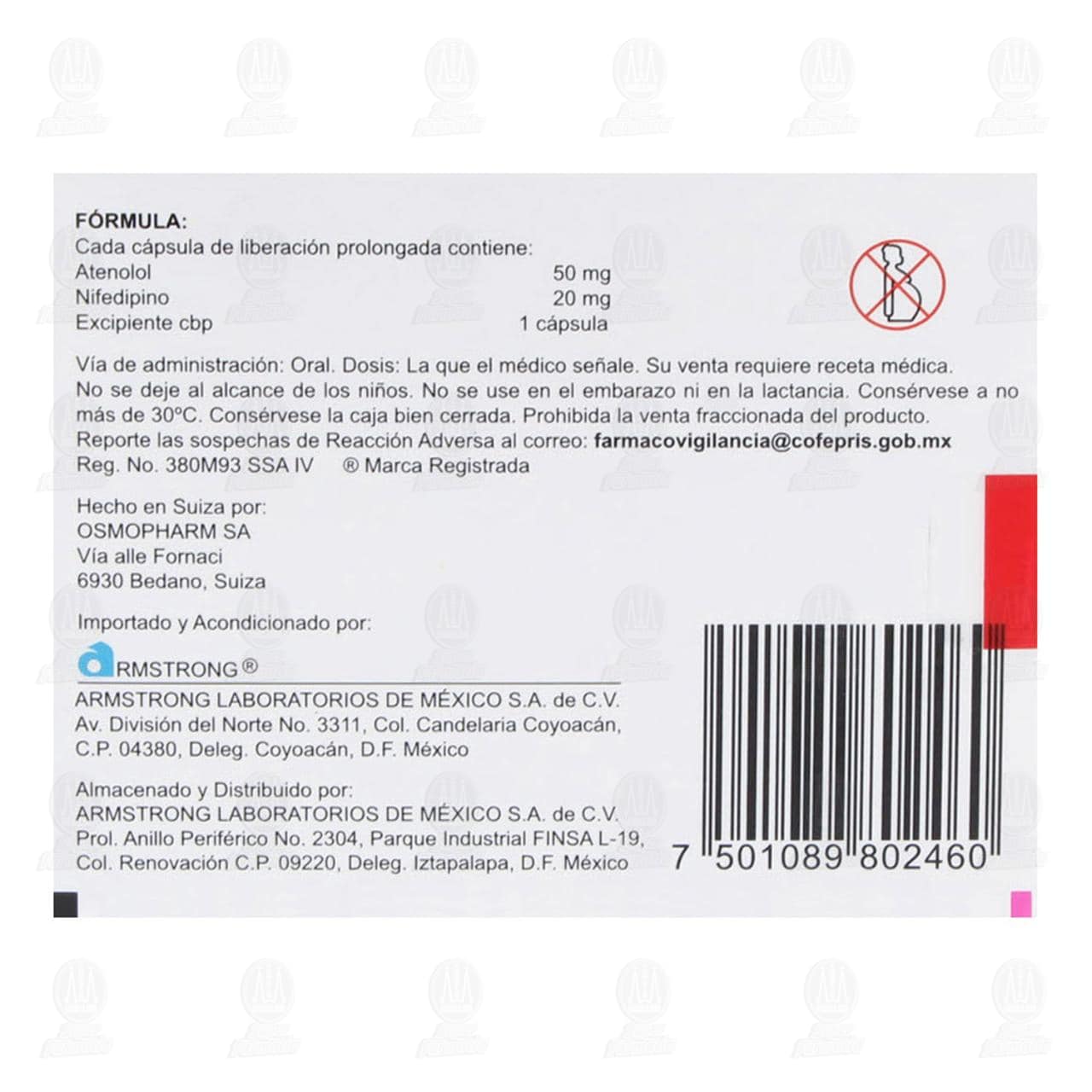 Plenacor LP 50mg/20mg, 10 C&aacute;psulas. image number 2