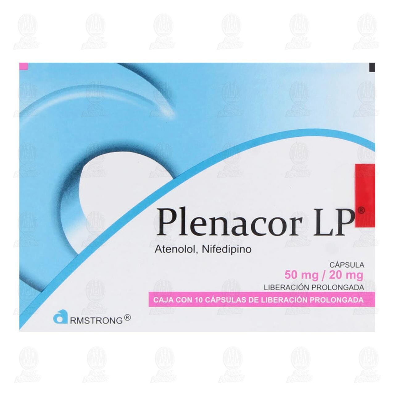 Plenacor LP 50mg/20mg, 10 C&aacute;psulas. image number 1