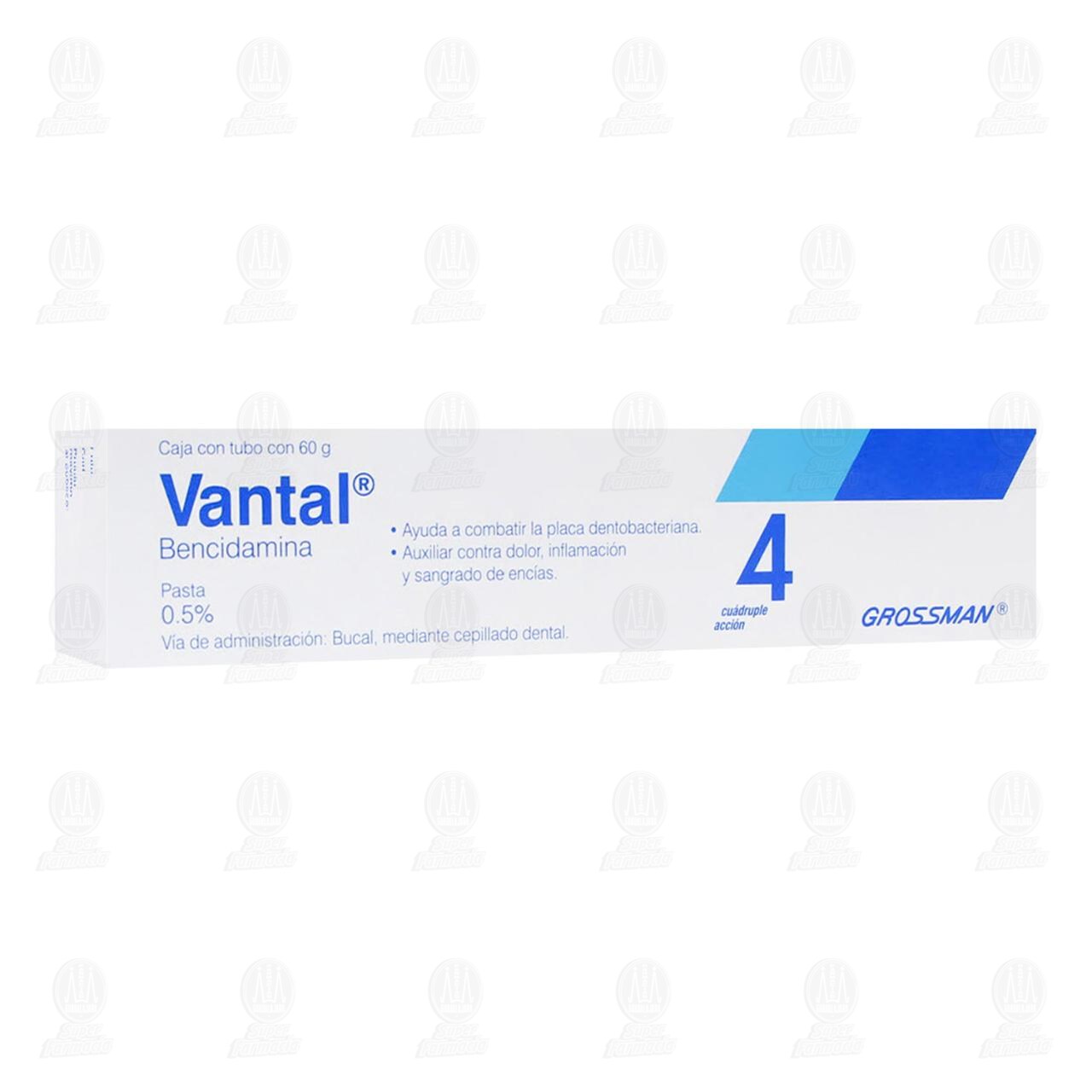 Vantal 0.5% Pasta Dental, 60 gr. image number 0