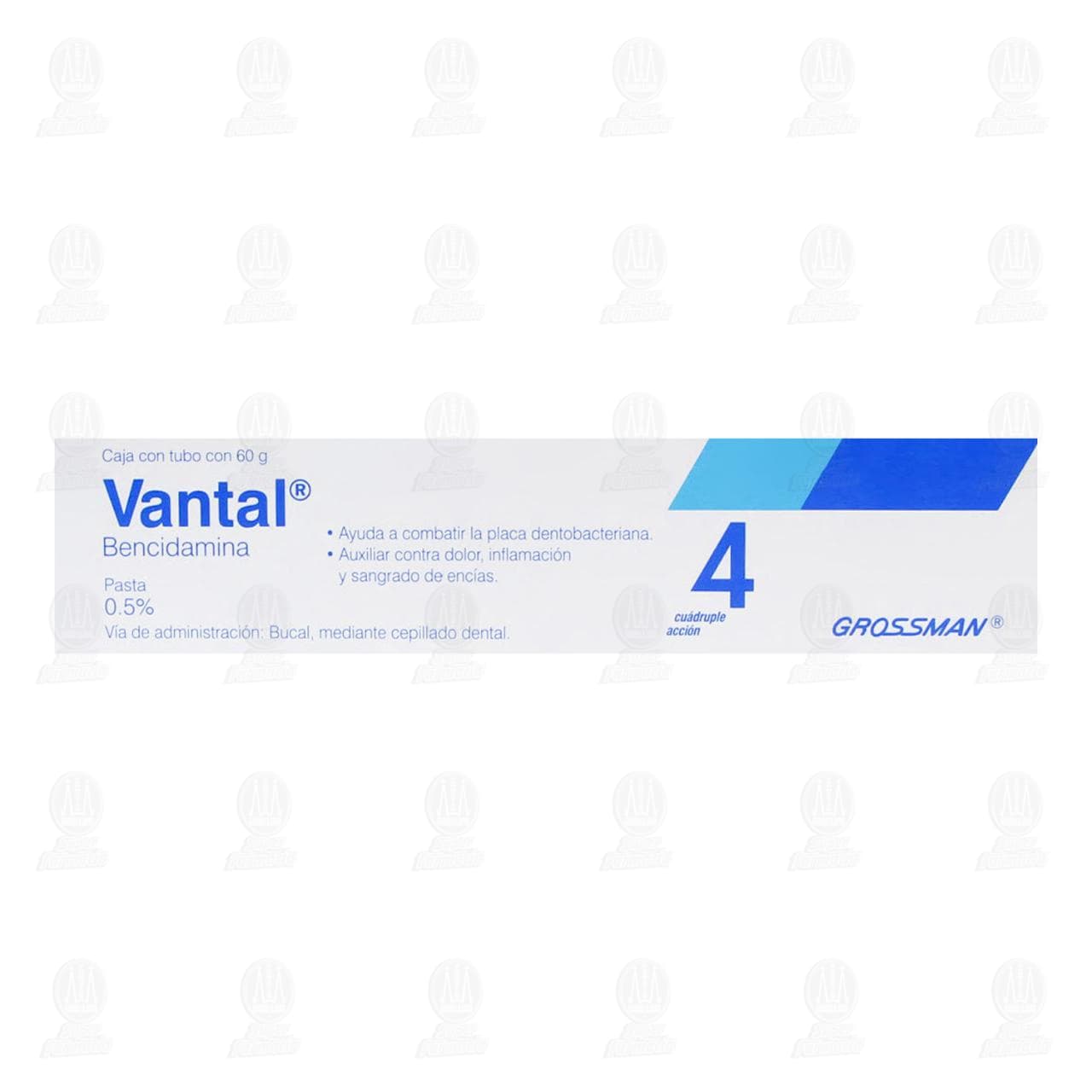 Vantal 0.5% Pasta Dental, 60 gr. image number 1