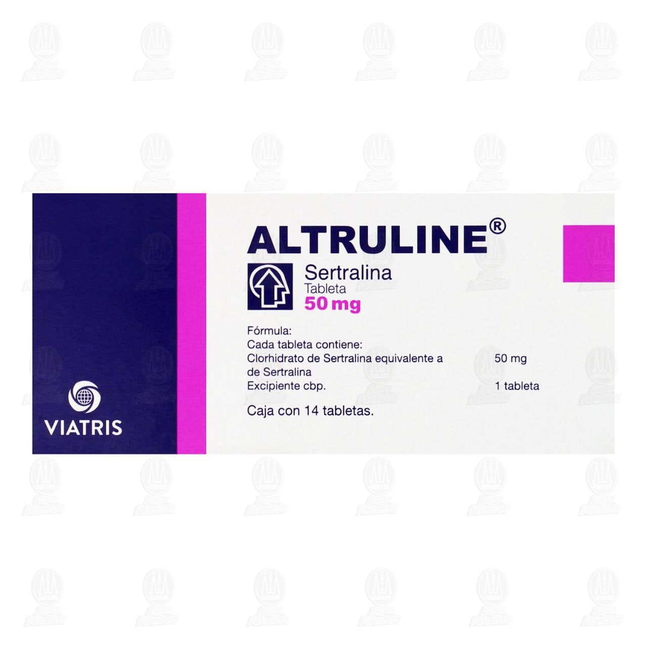 Altruline 50 mg, 14 Tabletas. image number 2