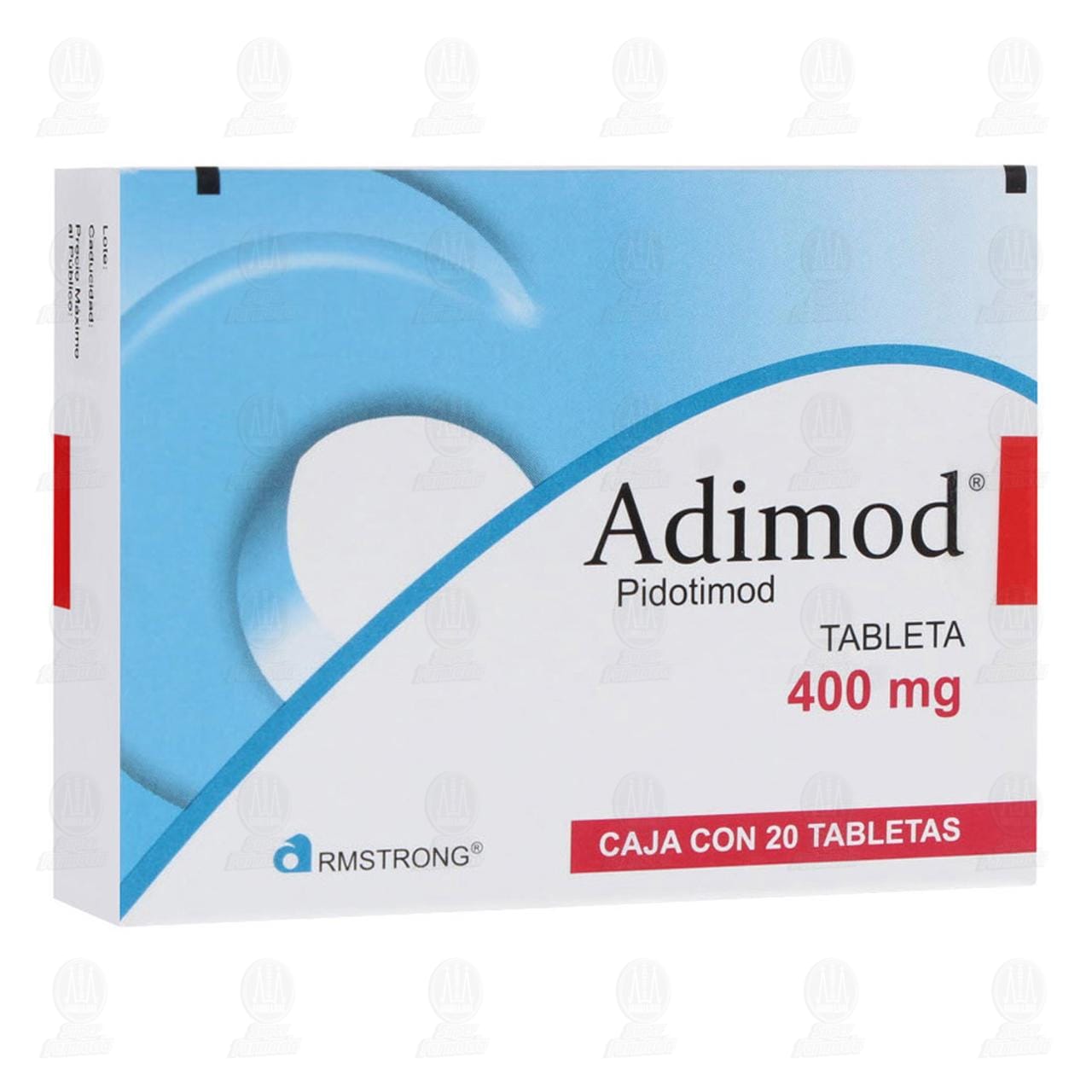 Adimod 400 mg, 20 Tabletas.