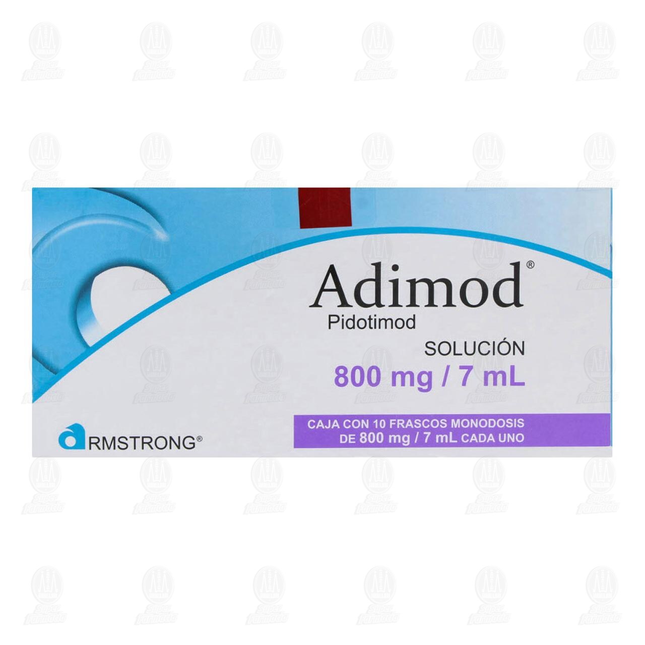 Adimod 800mg/7ml Soluci&oacute;n 10 Frascos Monodosis, 7ml c/u. image number 1