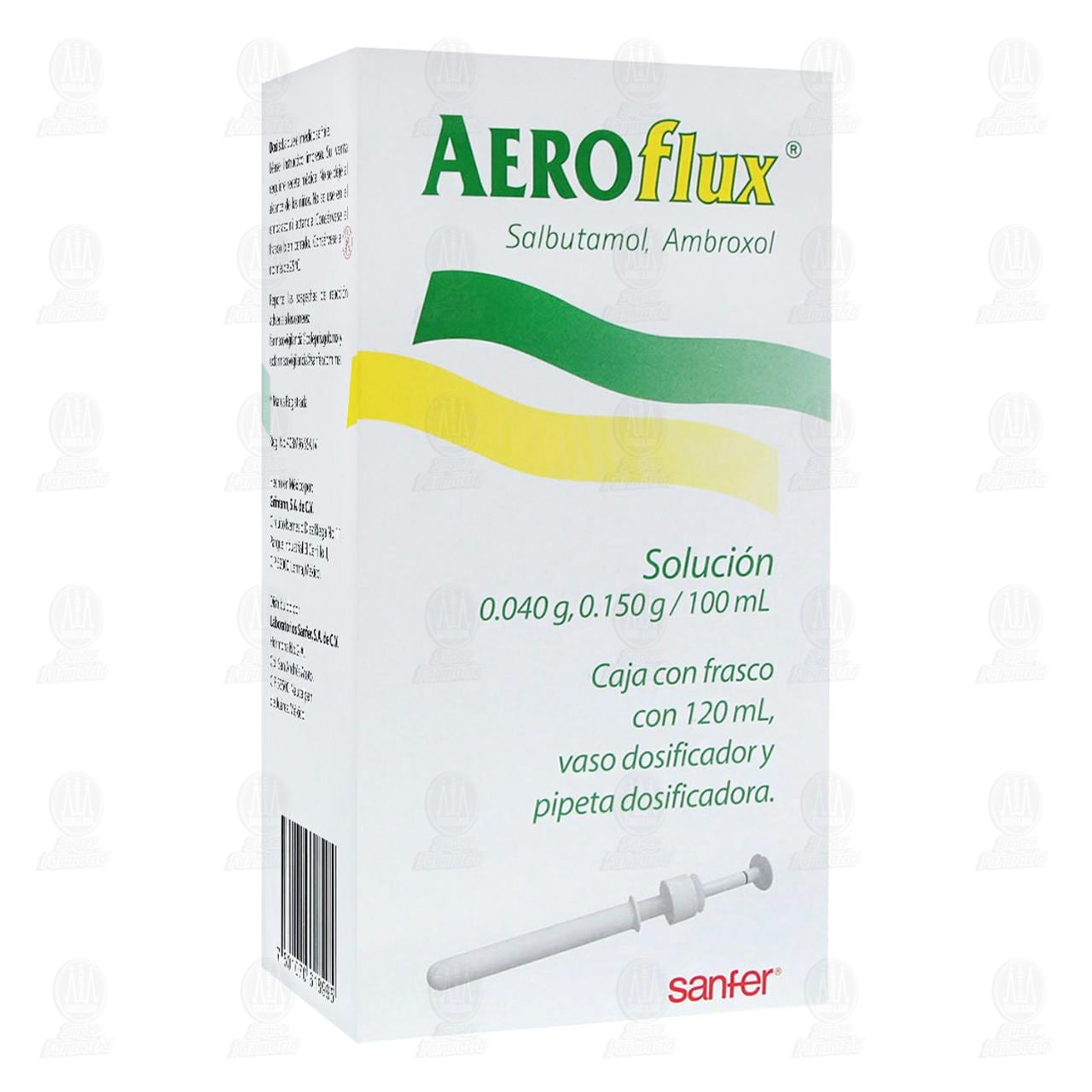 Aeroflux 0.040mg/0.150mg/100ml Soluci&oacute;n, 120 ml. image number 0