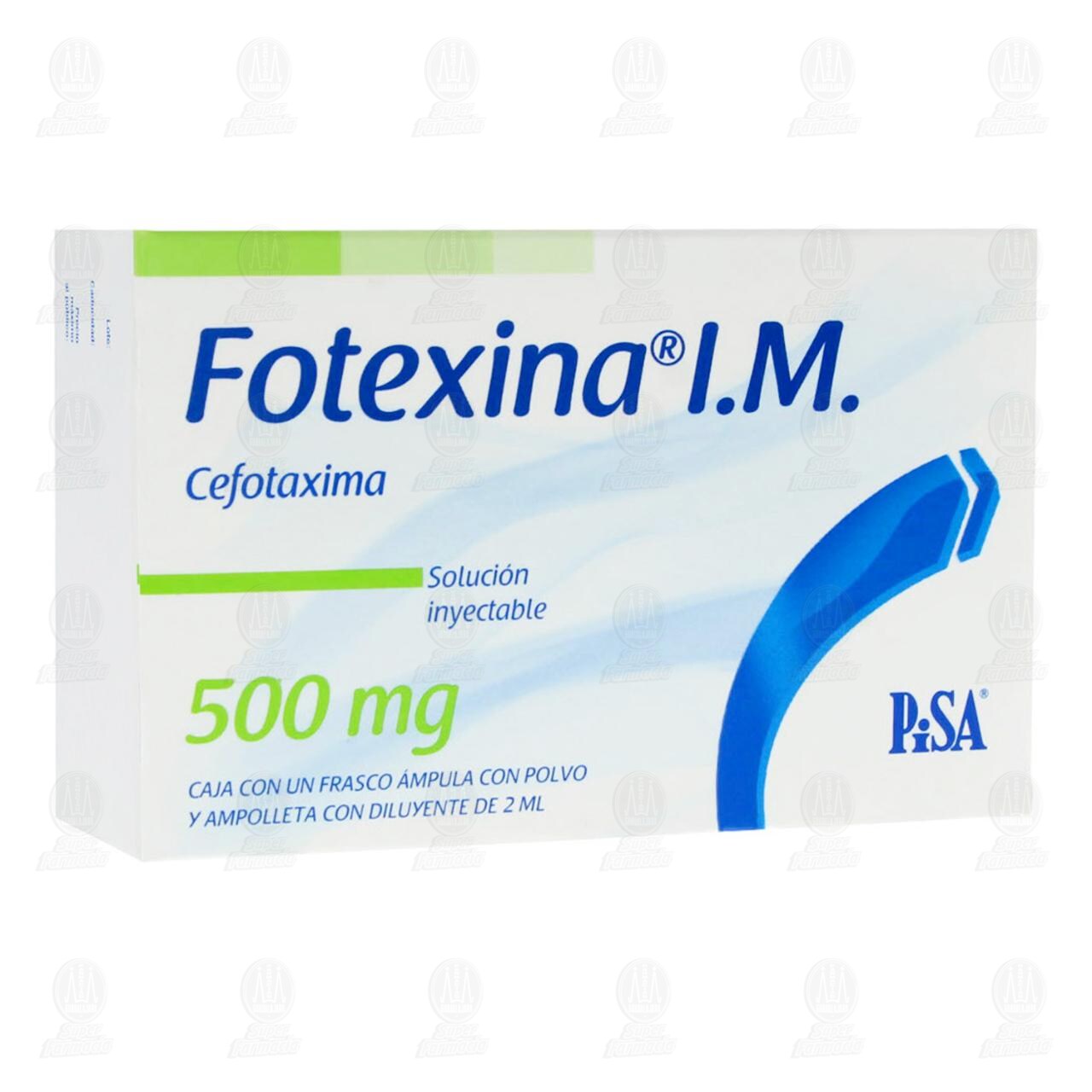 Fotexina I.M. 500 mg Soluci&oacute;n Inyectable &Aacute;mpula, 2 ml. image number 0