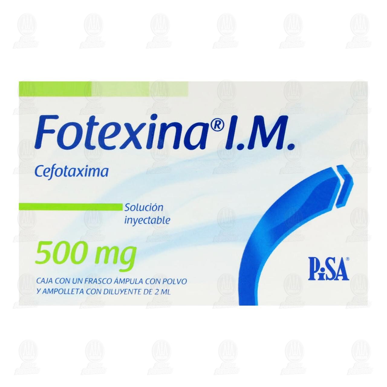 Fotexina I.M. 500 mg Soluci&oacute;n Inyectable &Aacute;mpula, 2 ml. image number 1