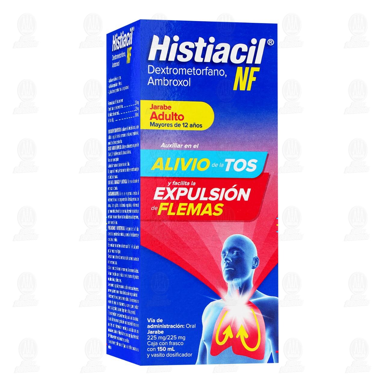 Histiacil NF Jarabe Adulto para la Tos, 150 ml. image number 0