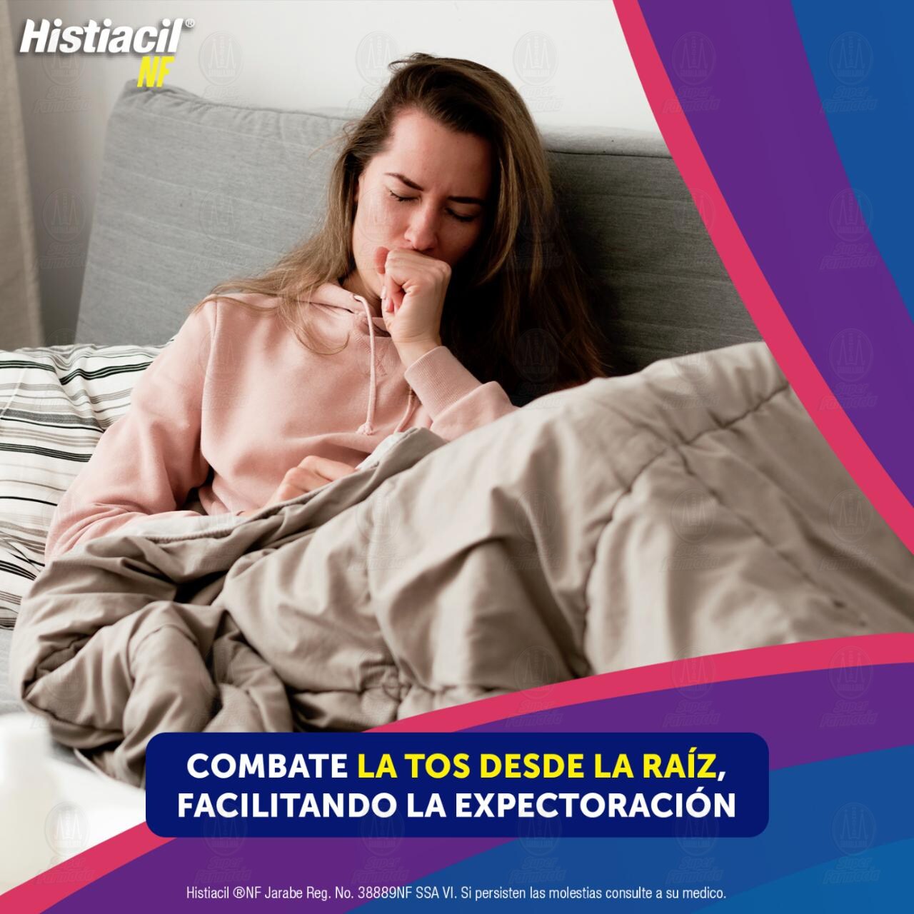 Histiacil NF Jarabe Adulto para la Tos, 150 ml. image number 3