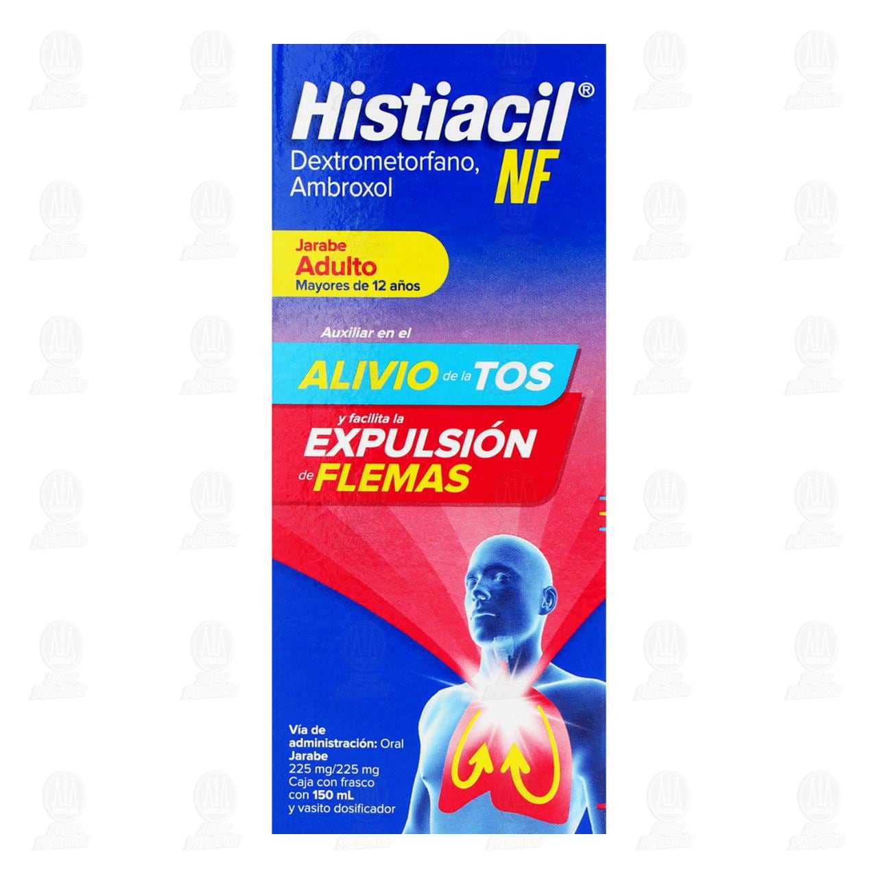 Histiacil NF Jarabe Adulto para la Tos, 150 ml. image number 1