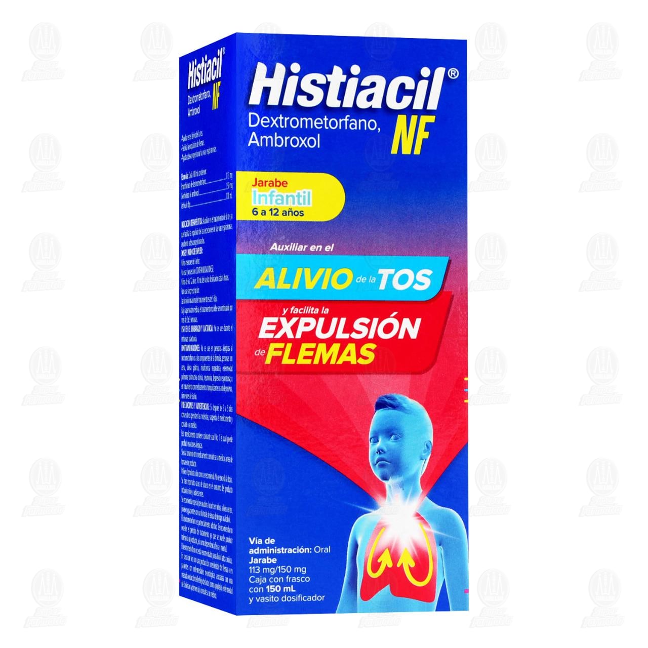 Histiacil NF Jarabe Infantil para la Tos, 150 ml. image number 0