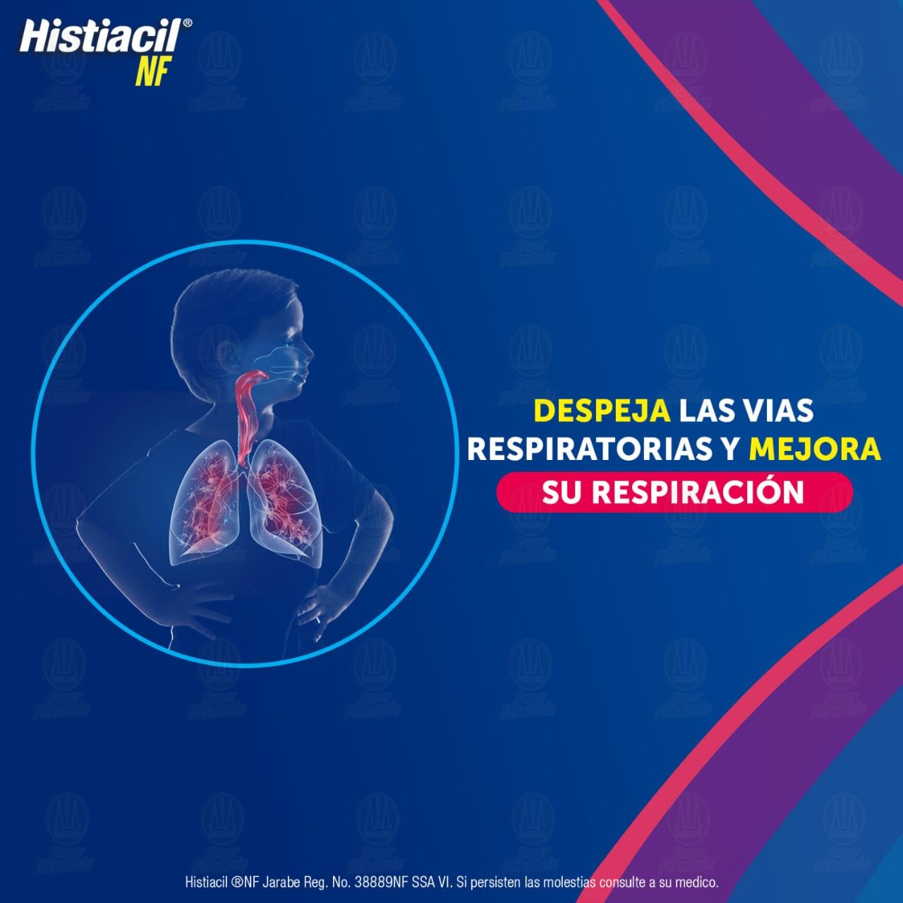 Histiacil NF Jarabe Infantil para la Tos, 150 ml. image number 4