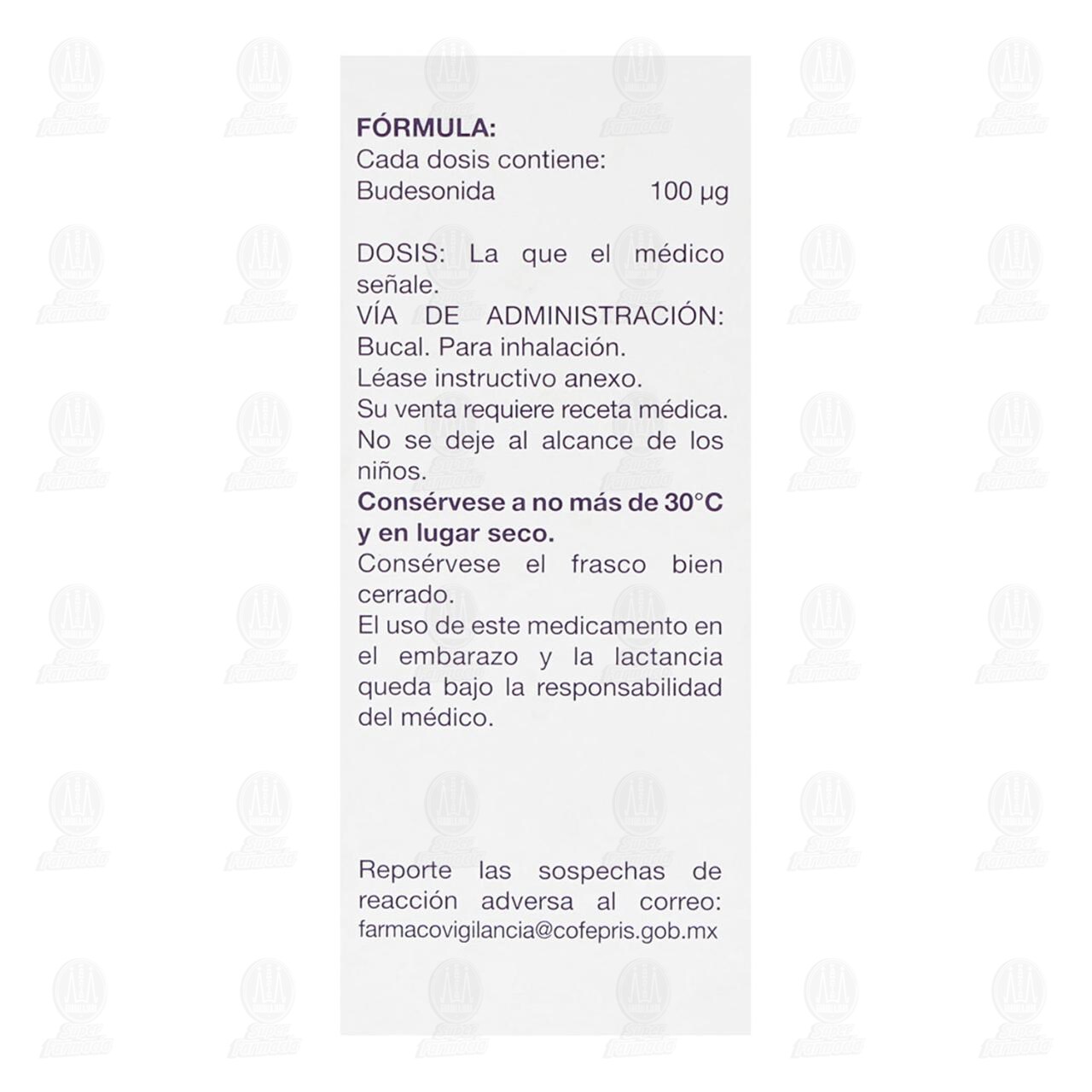 Pulmicort Turbuhaler 100 mcg Polvo para Inhalaci&oacute;n, 200 Dosis. image number 2