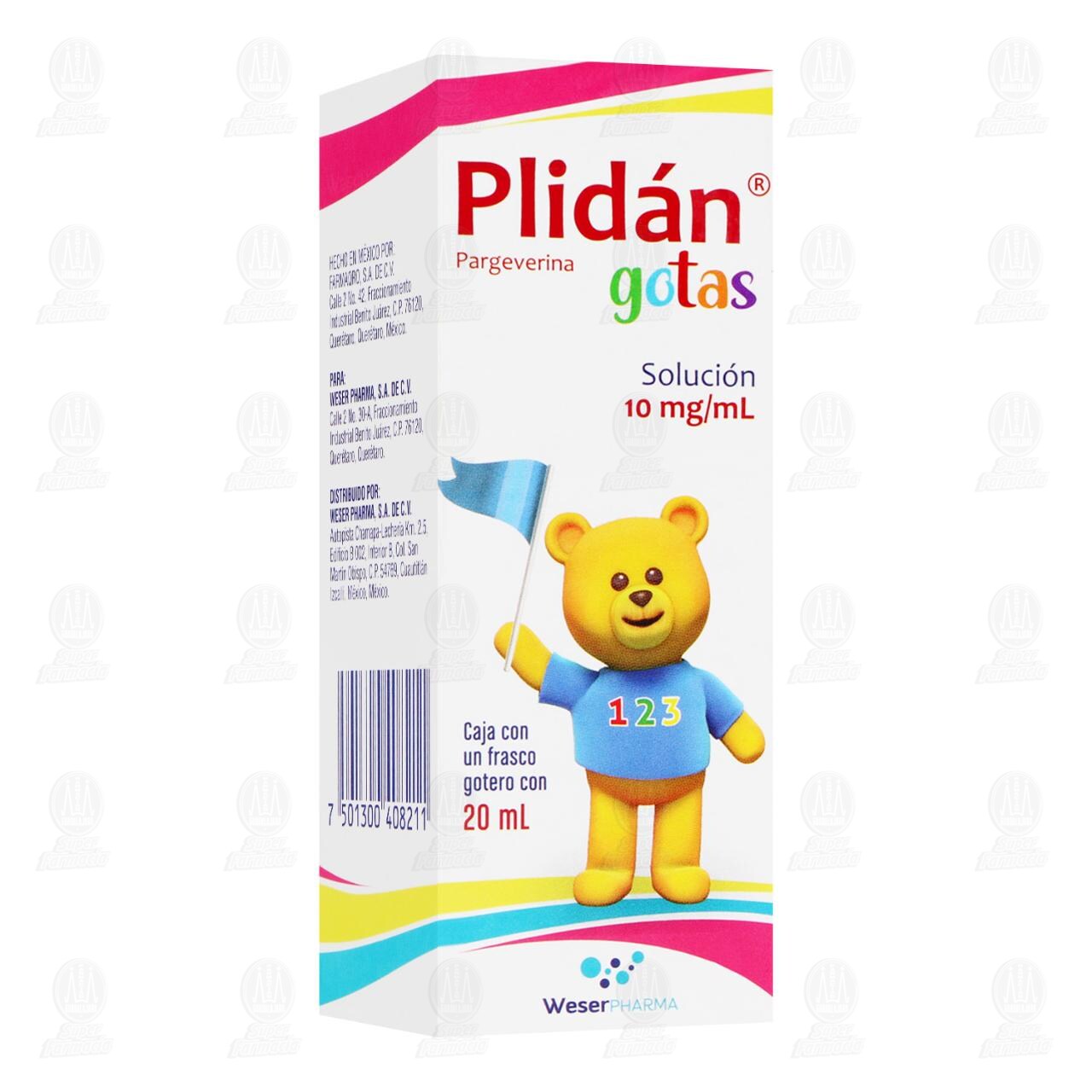 Plidán Gotas 10mg/ml Solución, 20 ml.