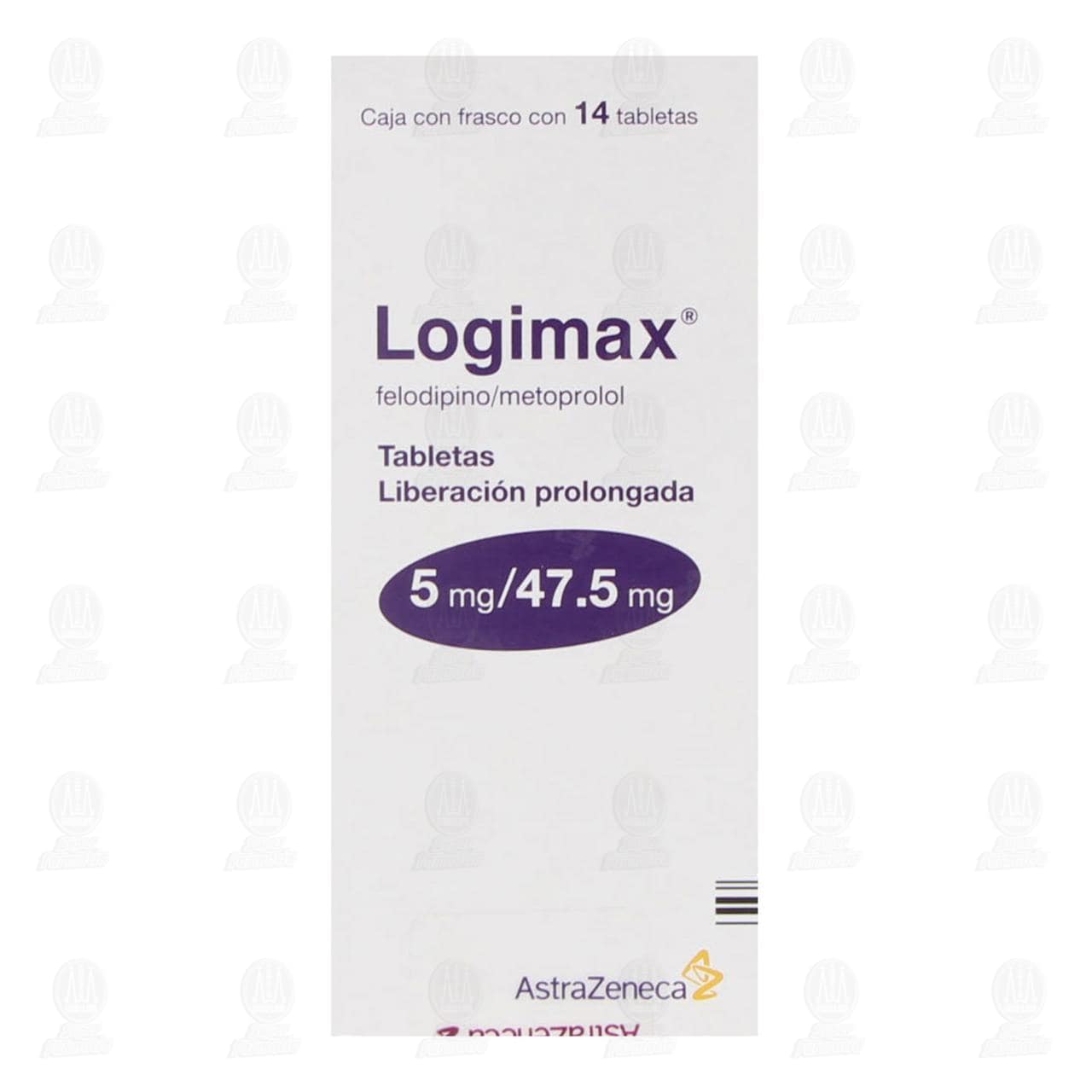 Logimax 5mg/47.5mg, 14 Tabletas. image number 1