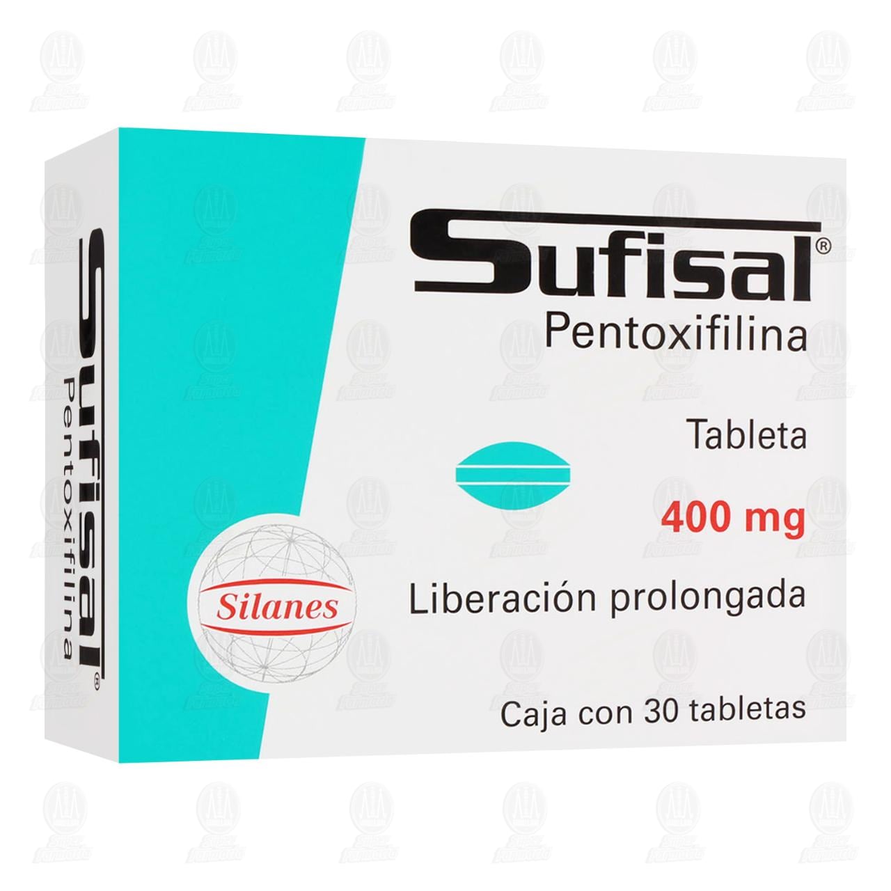 Imagen para Sufisal Pentoxifilina Tabletas