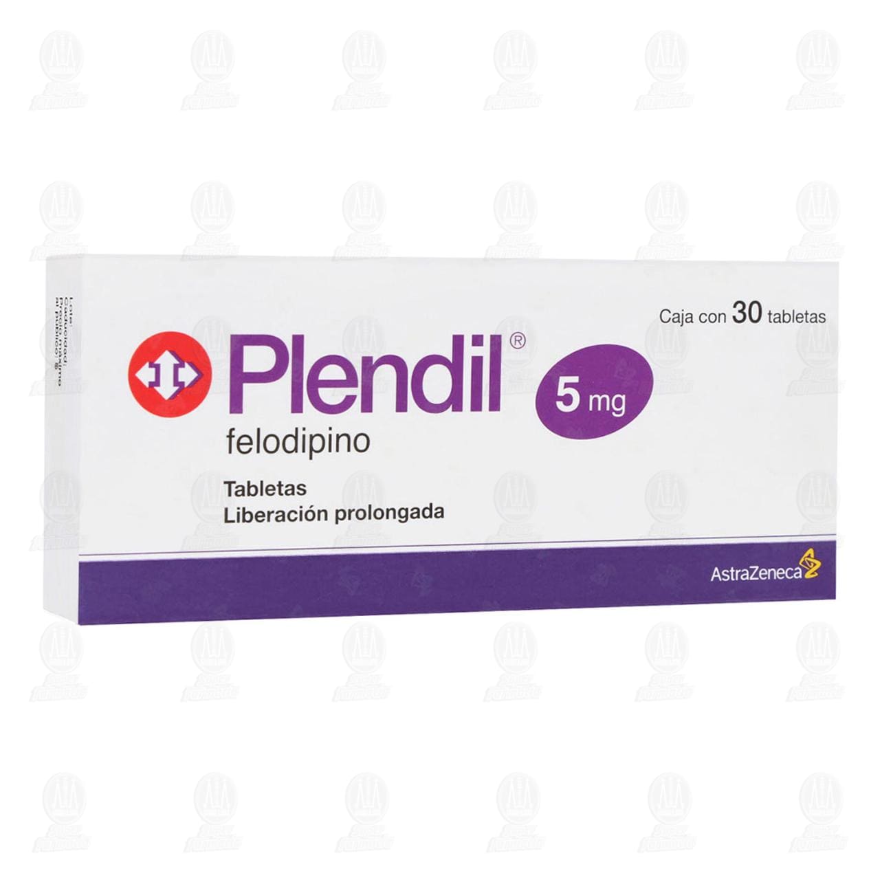 Imagen para Plendil 5 mg, 30 Tabletas.
