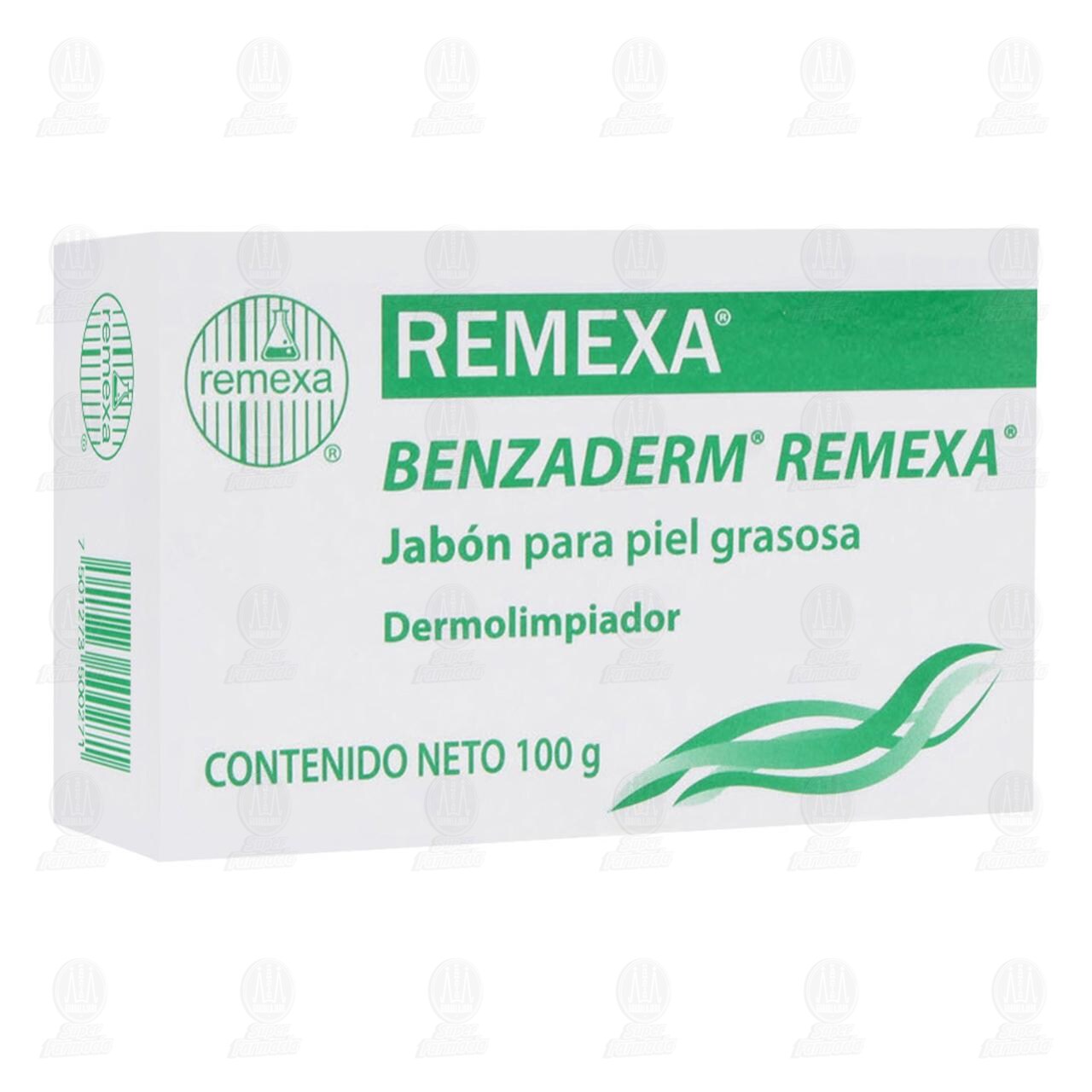 Benzaderm Jab&oacute;n Barra, 100 gr.