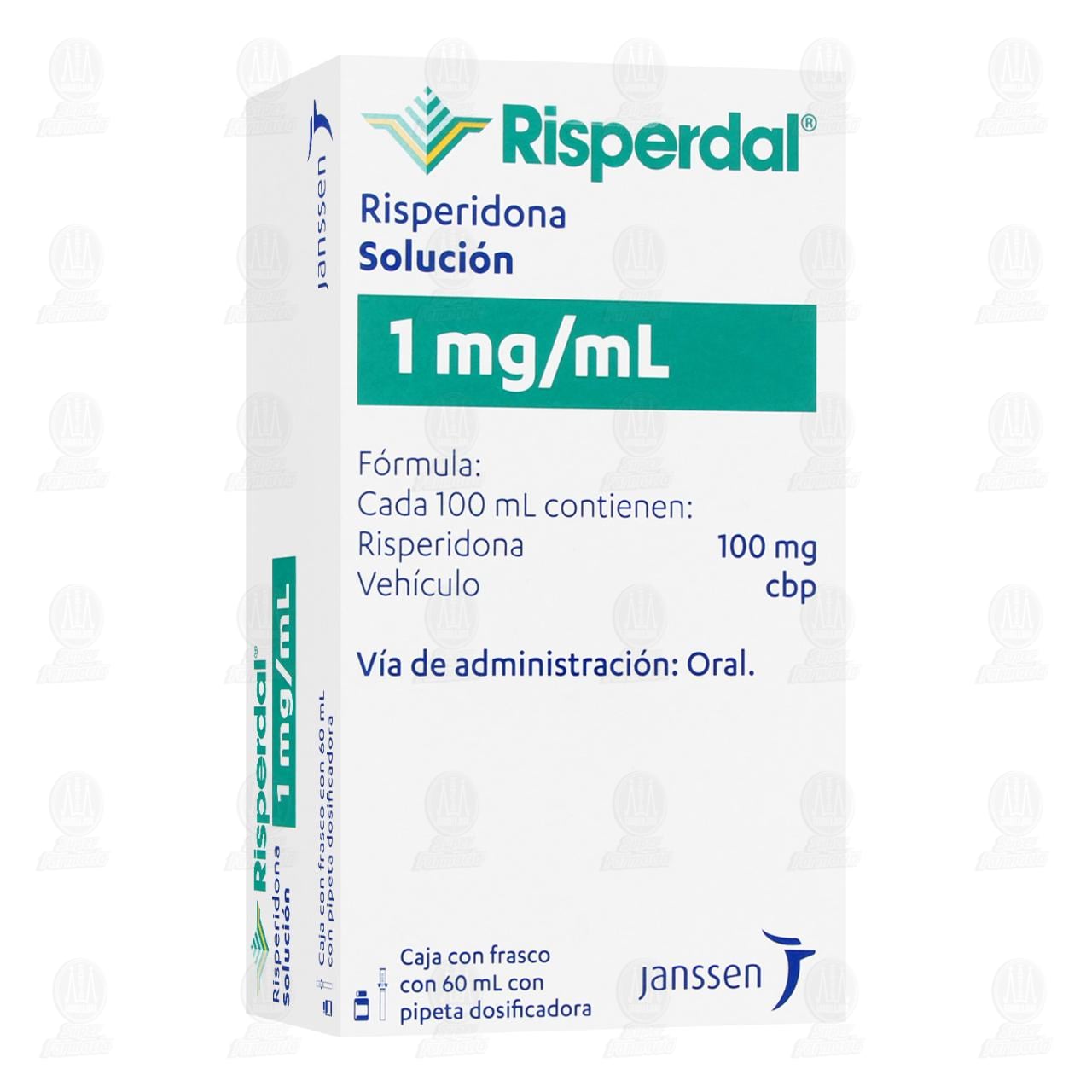 Risperdal 1mg/ml Soluci&oacute;n, 60 ml. image number 0